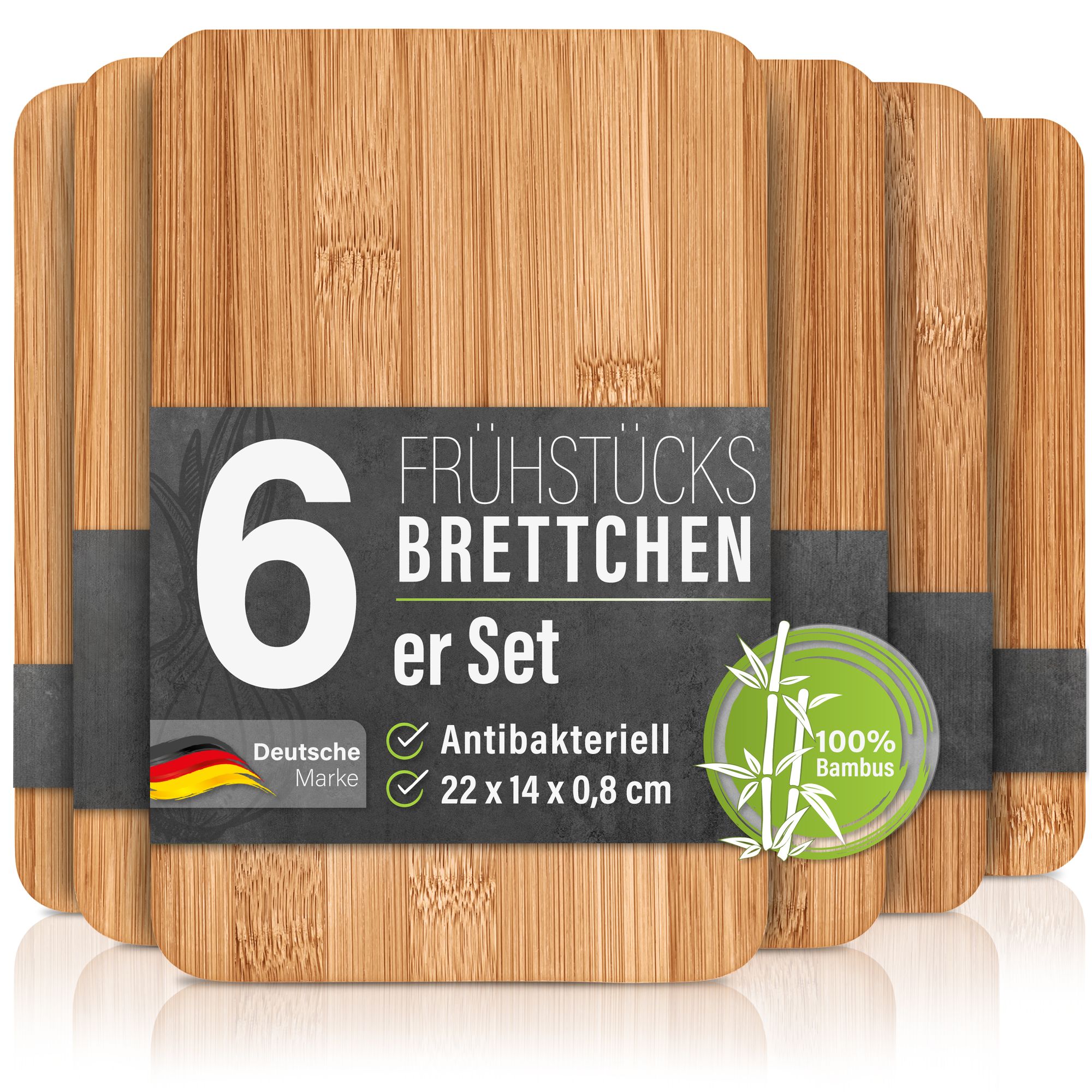 6er Set Brettchen - Bild 1