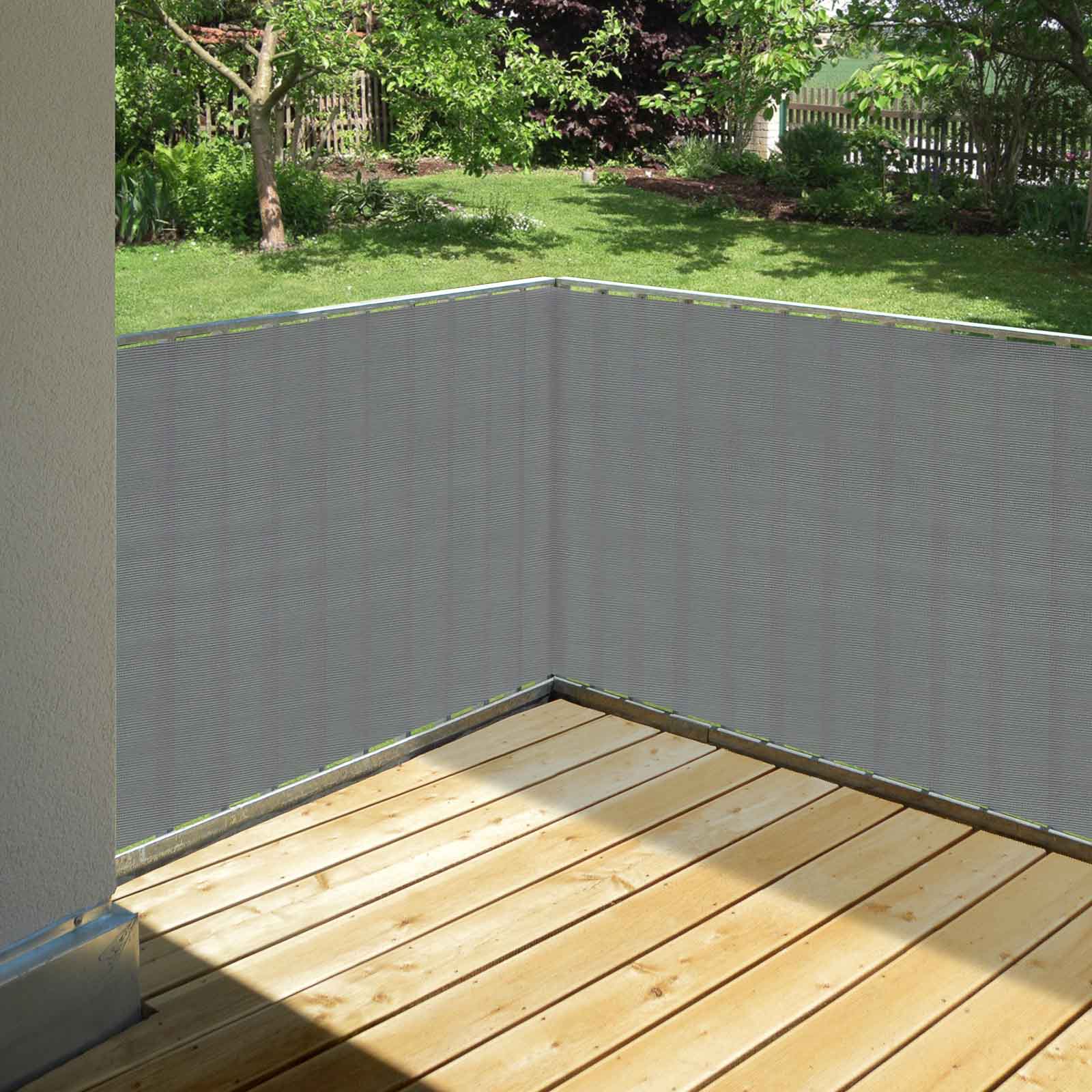 Balkonsichtschutz, 5 x 0,9 m - Bild 1