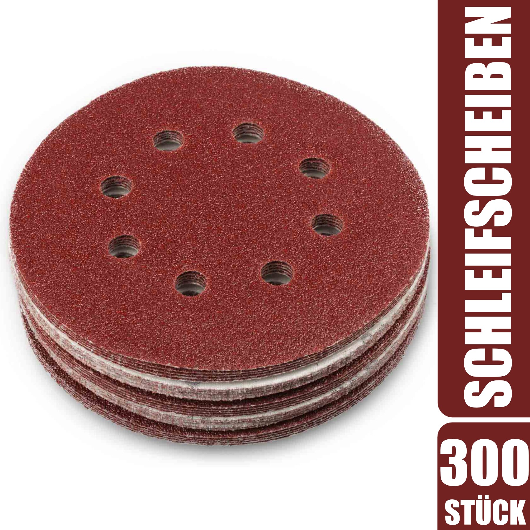 Schleifscheiben 8 Loch, 125 mm - Bild 1