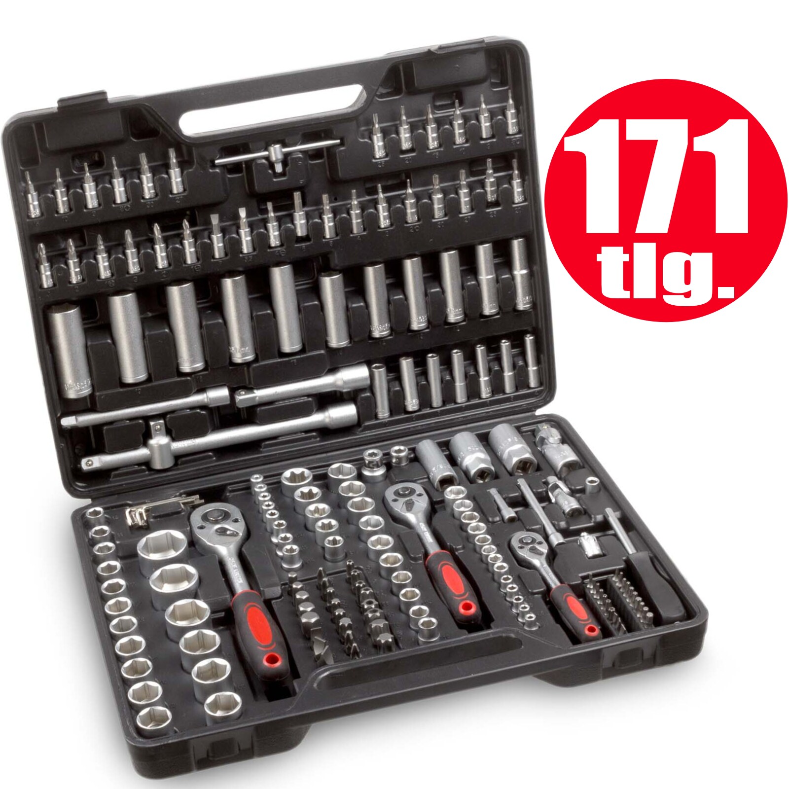 Steckschlüsselsatz 171 tlg. | 04260634977383