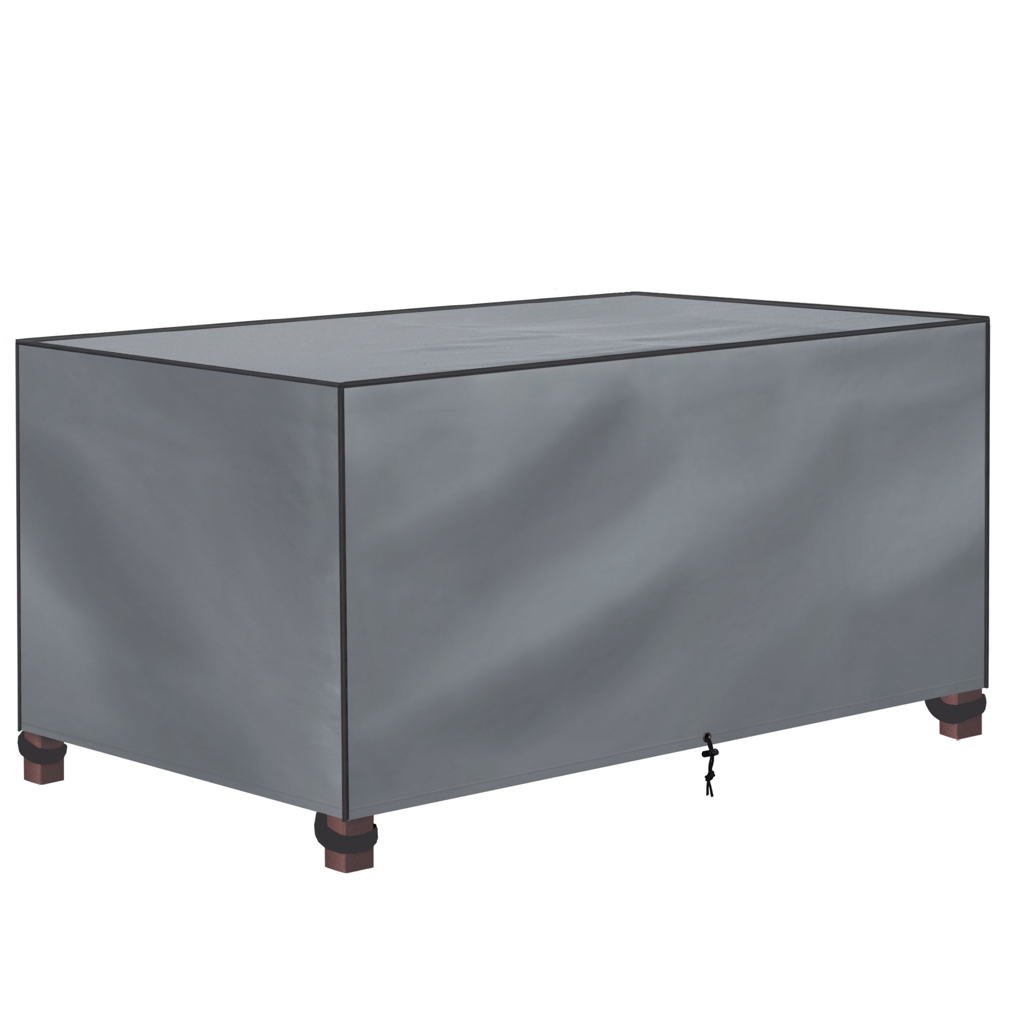 Gartentisch Schutzh&uuml;lle aus 600D Oxford Polyester, wasserdicht - Bild 1