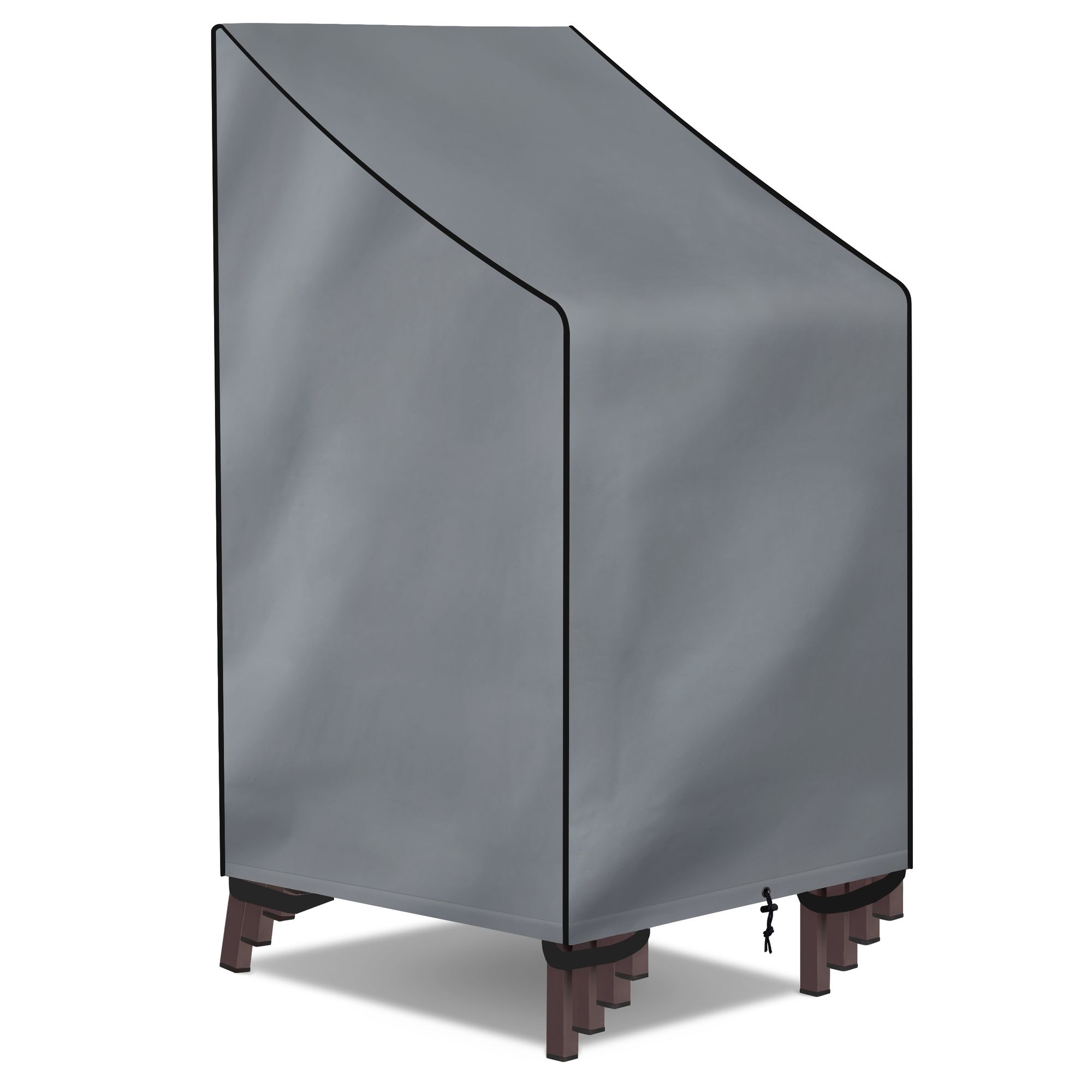 Schutzh&uuml;lle f&uuml;r Stapelst&uuml;hle, 65 x 65 x 80/120 cm - Bild 1