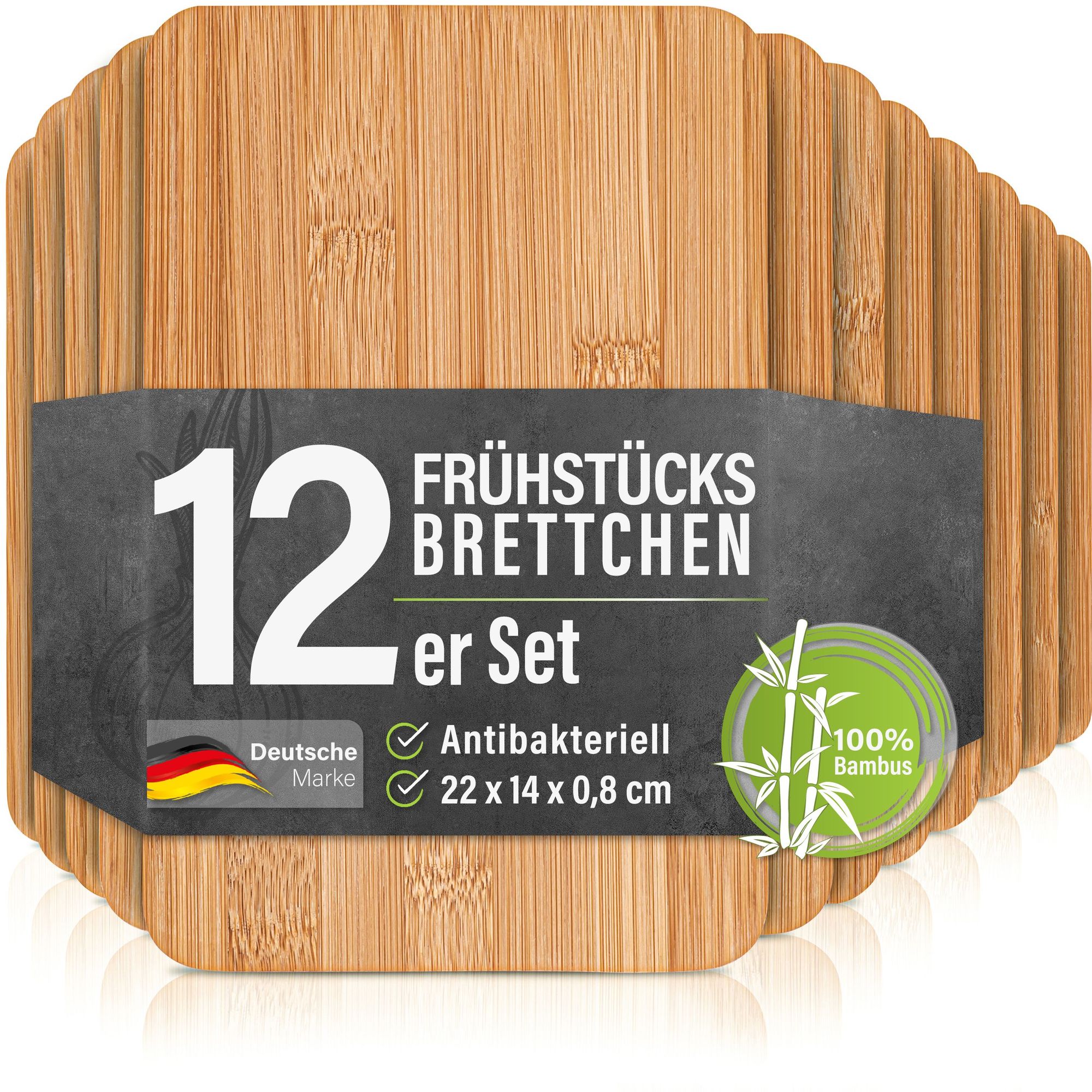 12er Set Brettchen - Bild 1