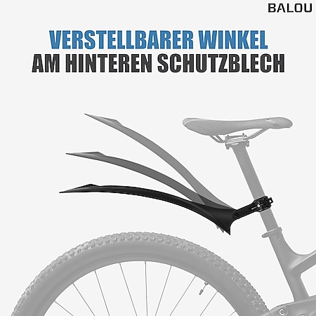 BALOU Mountainbike Fahrrad Schutzblech, 24-29 online kaufen bei Netto