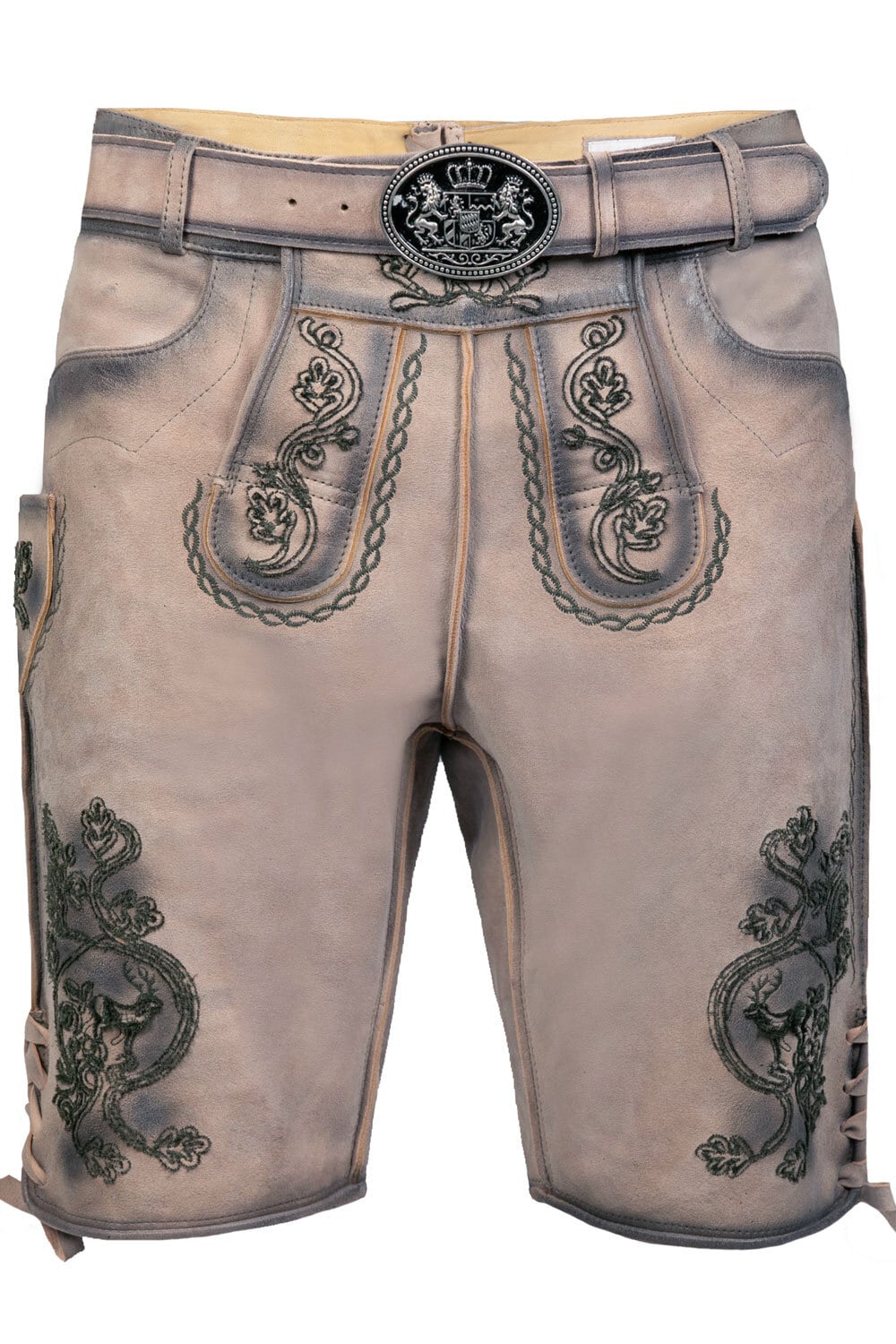 Kurze Wildbock Lederhose Felix - Bild 1