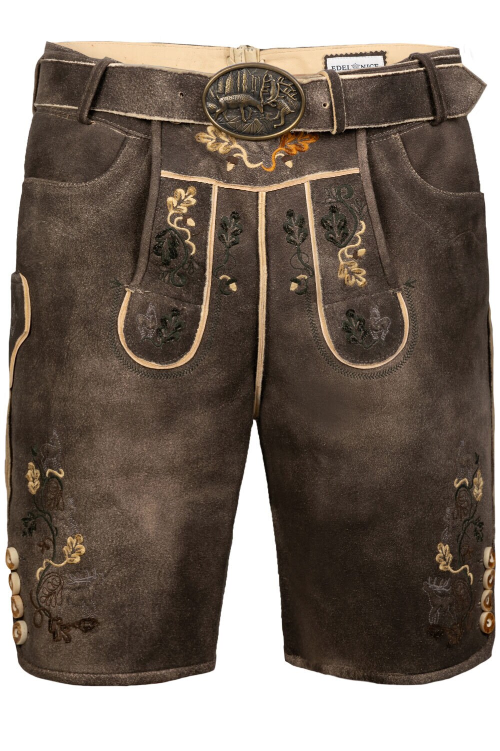 Kurze Hirschlederhose Stefan sämisch | 04262419965509