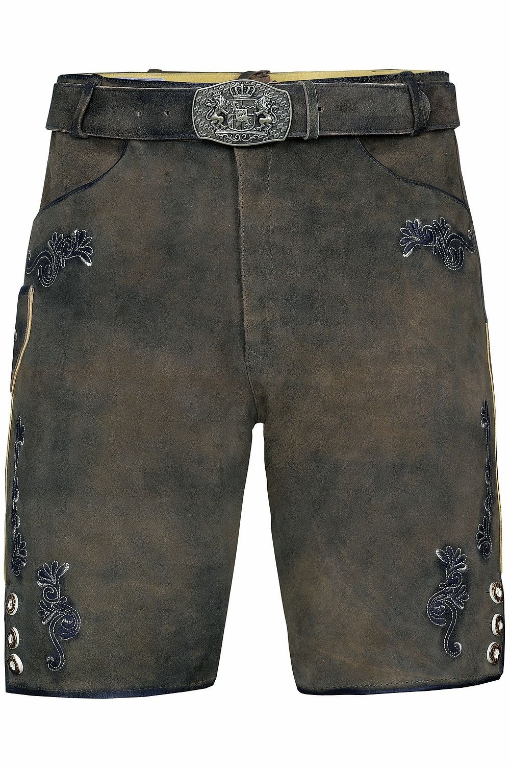 Kurze Wildbock Lederhose Lothar - Bild 1
