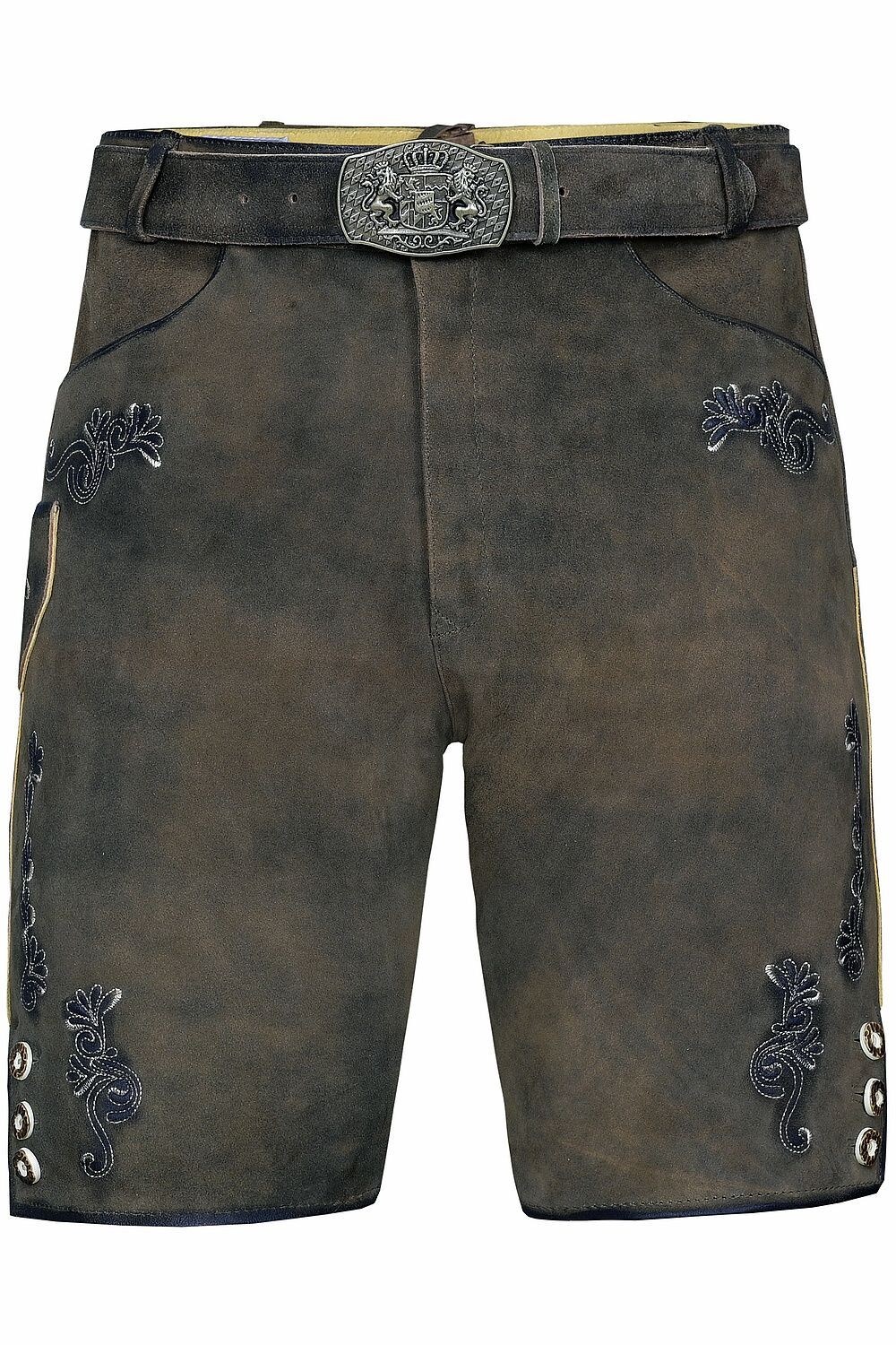 Kurze Wildbock Lederhose Lothar | 04260760212716
