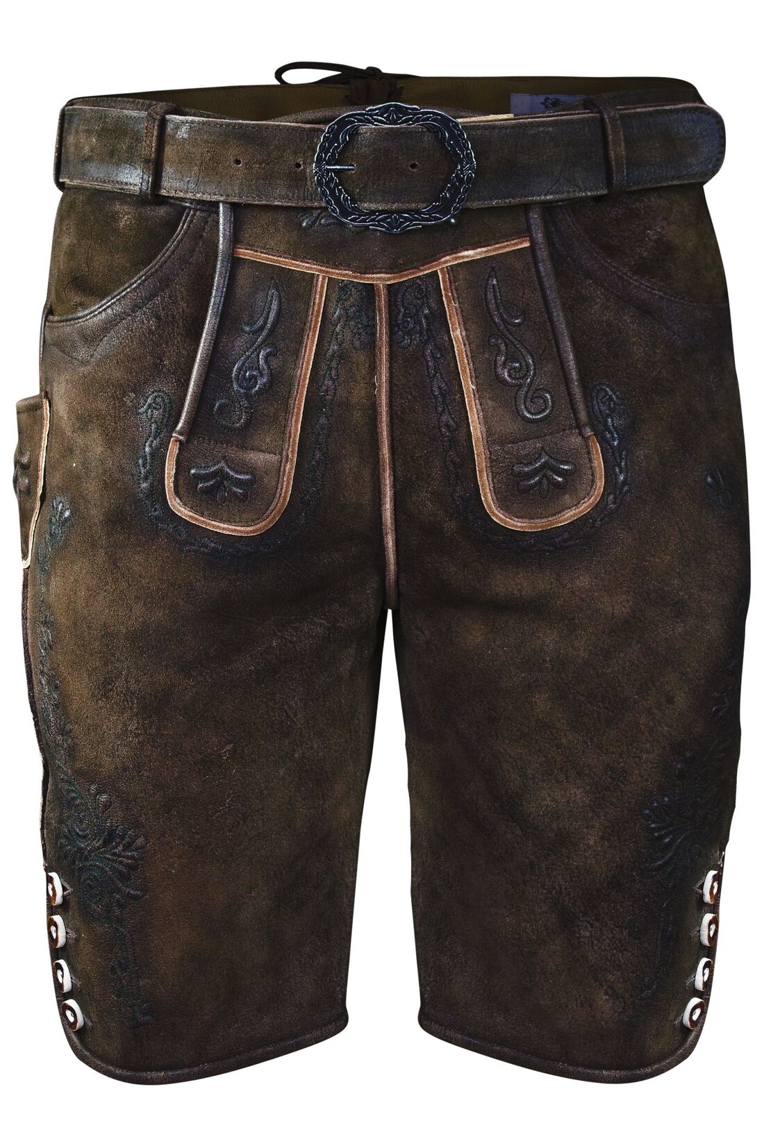 Kurze Wildbock Lederhose Leon | 04260555394825