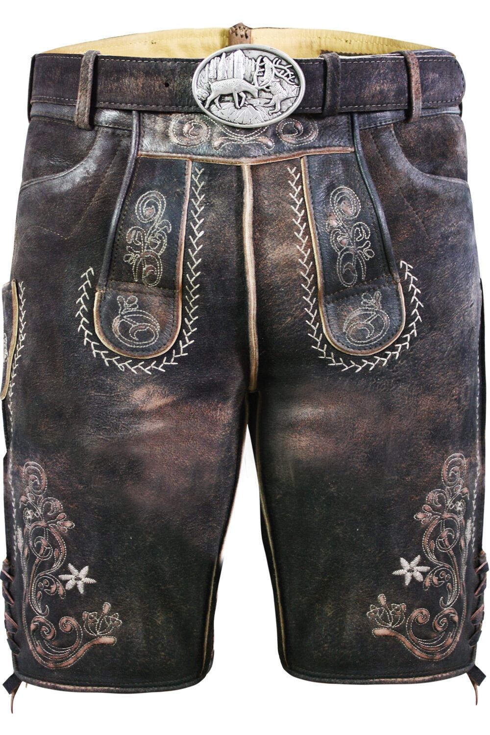 Kurze Lederhose Wildbock Alex