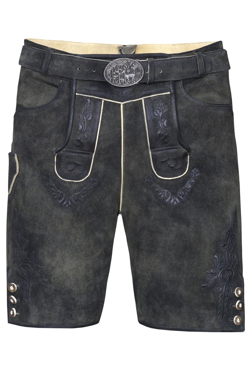 Kurze Wildbock Lederhose Alois