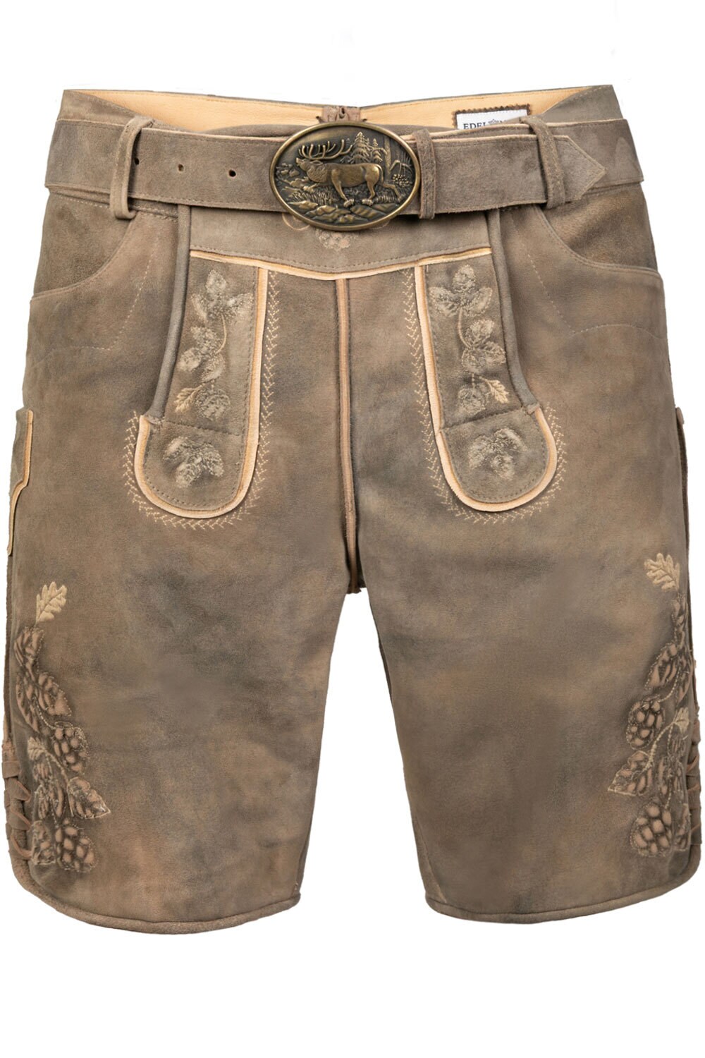 Kurze Wildbock Lederhose Kare