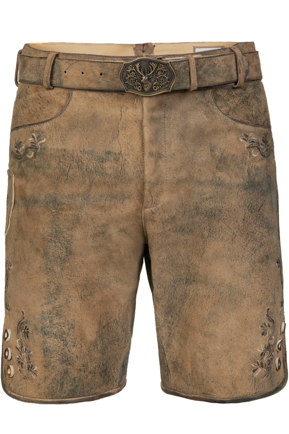 Kurze Wildbock Lederhose Paul