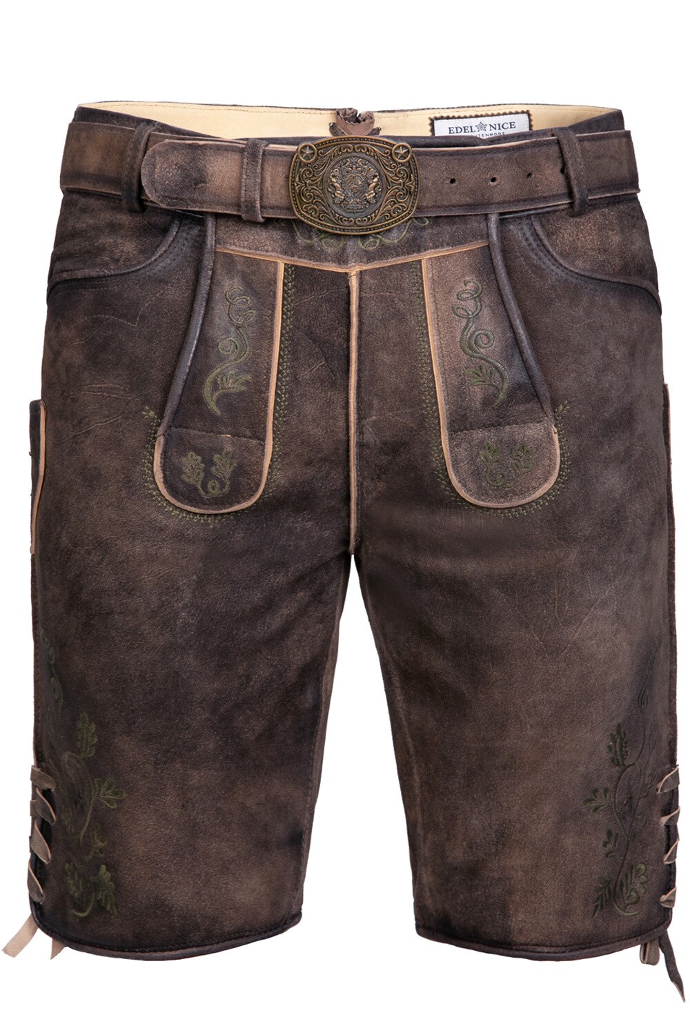 Kurze Wildbocklederhose Gustl