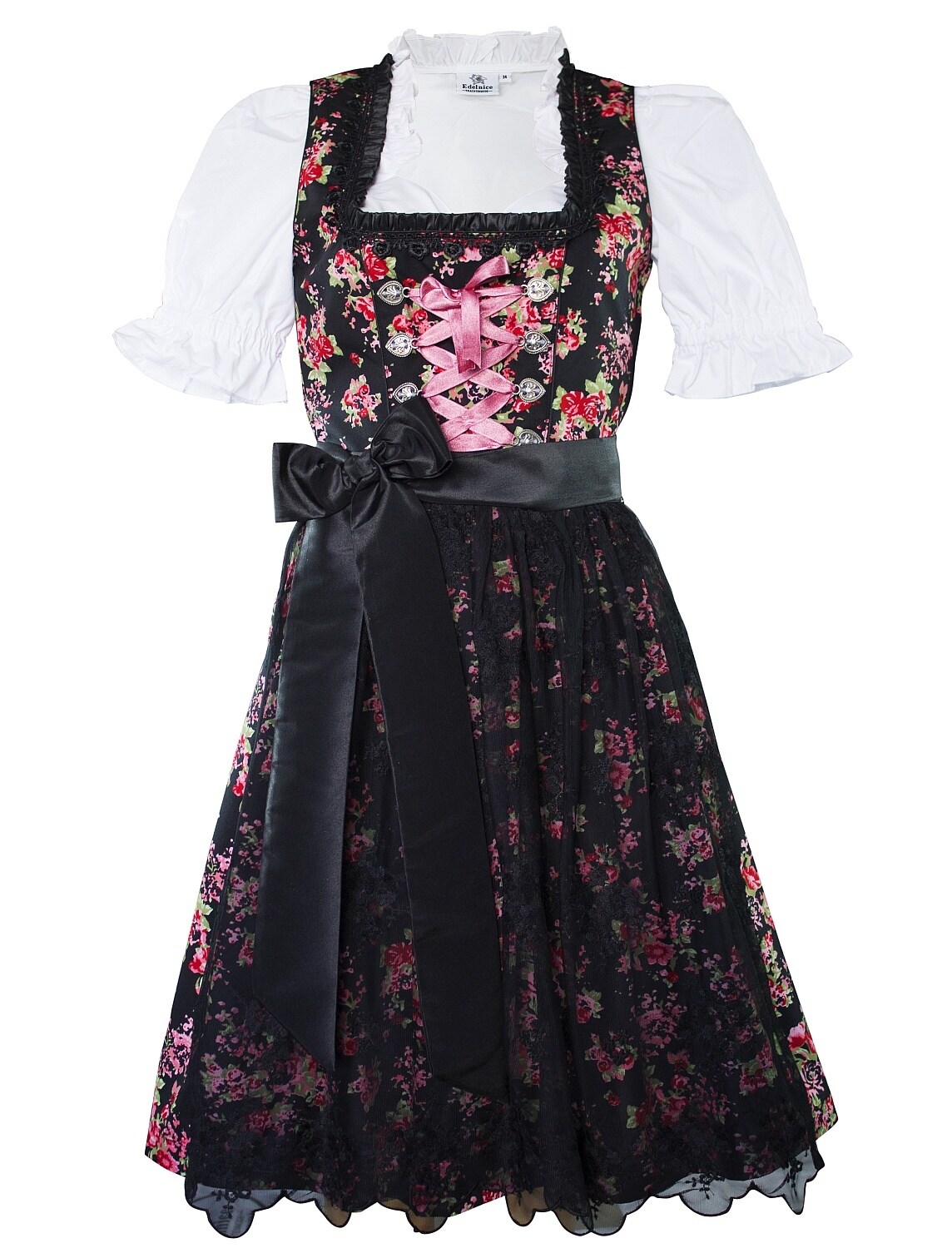 Midi Dirndl 2-teilig Estefania Blumen - Bild 1
