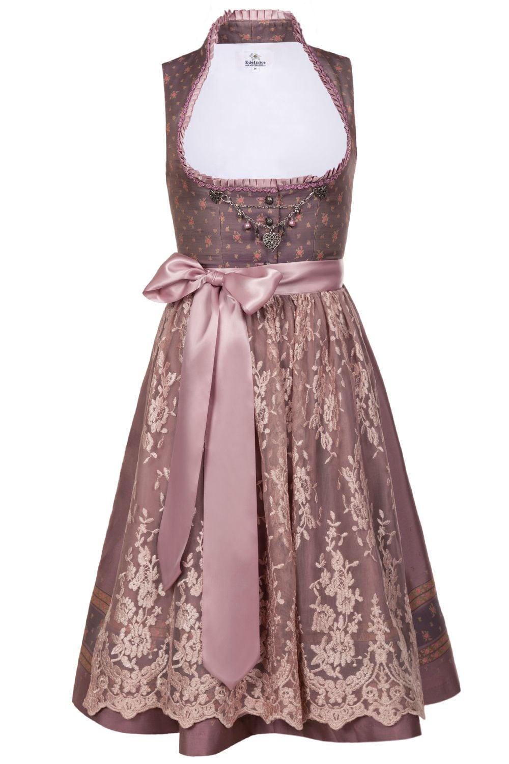 Midi Dirndl 2-teilig Madeleine Stehkragen - Bild 1