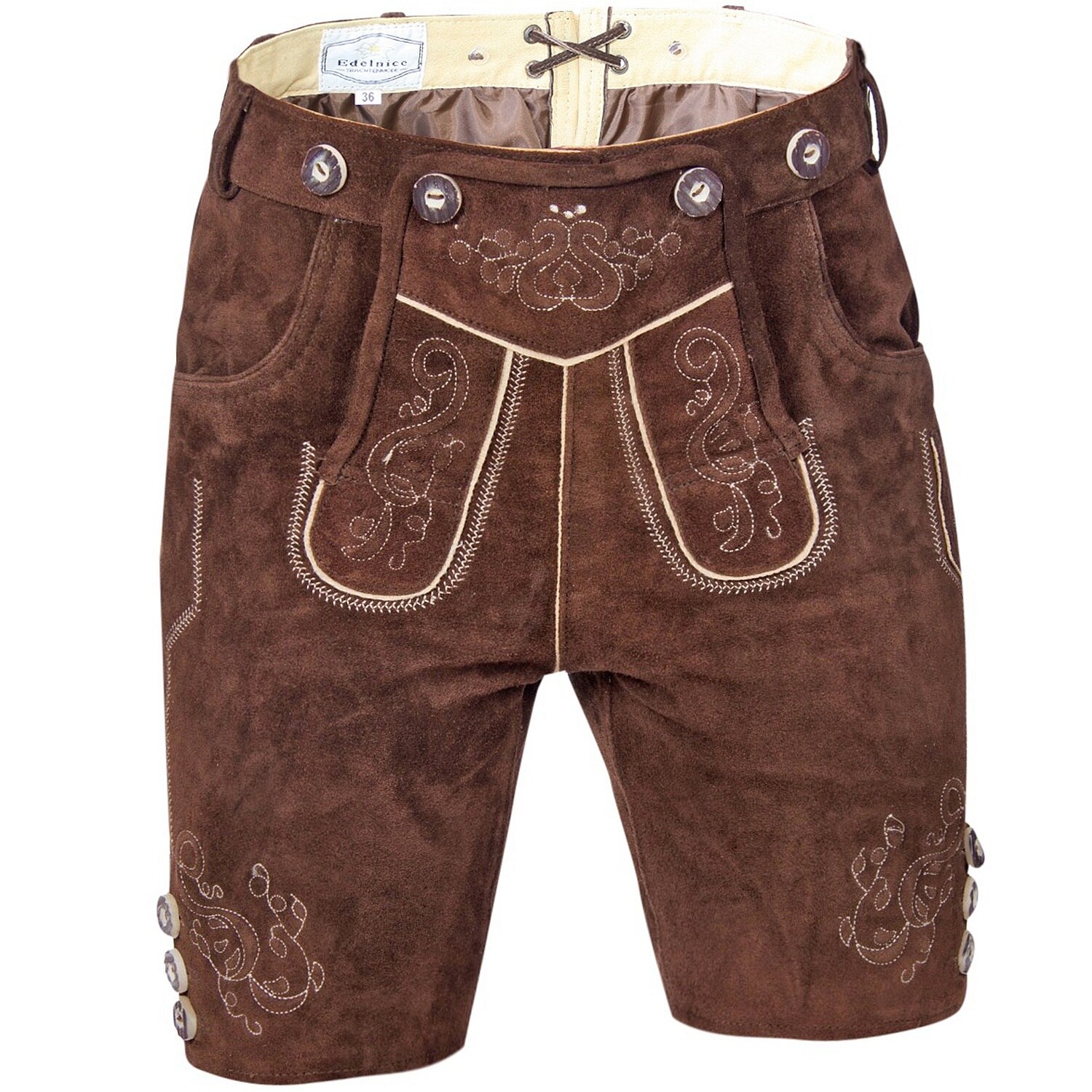 Kurze Damen Lederhose - Bild 1