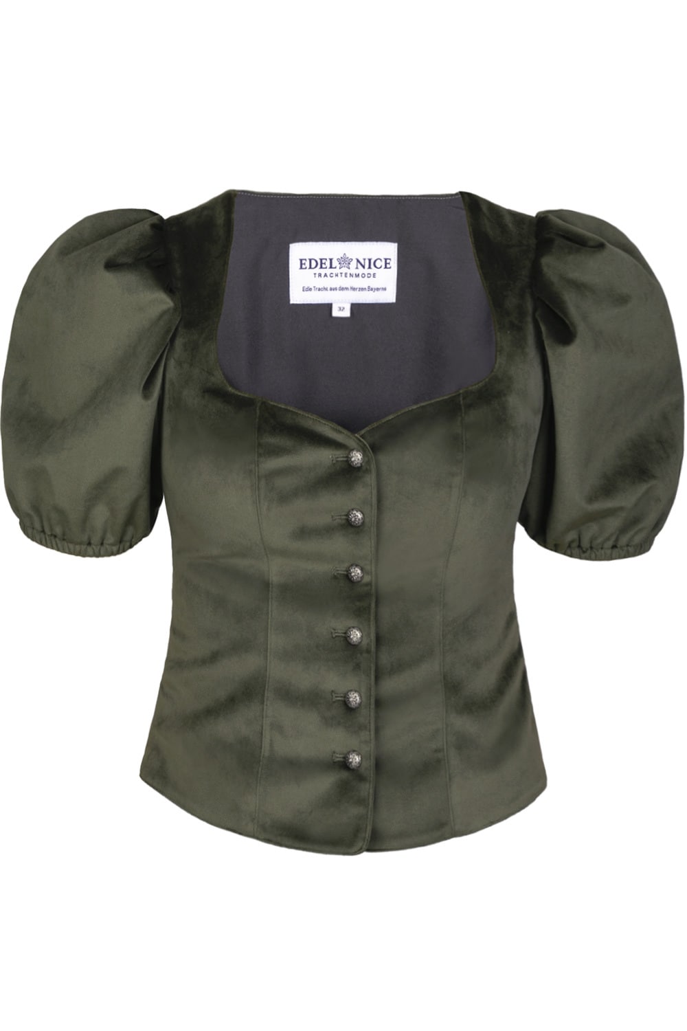 Trachten Mieder Ronja Gr&uuml;n - Bild 1