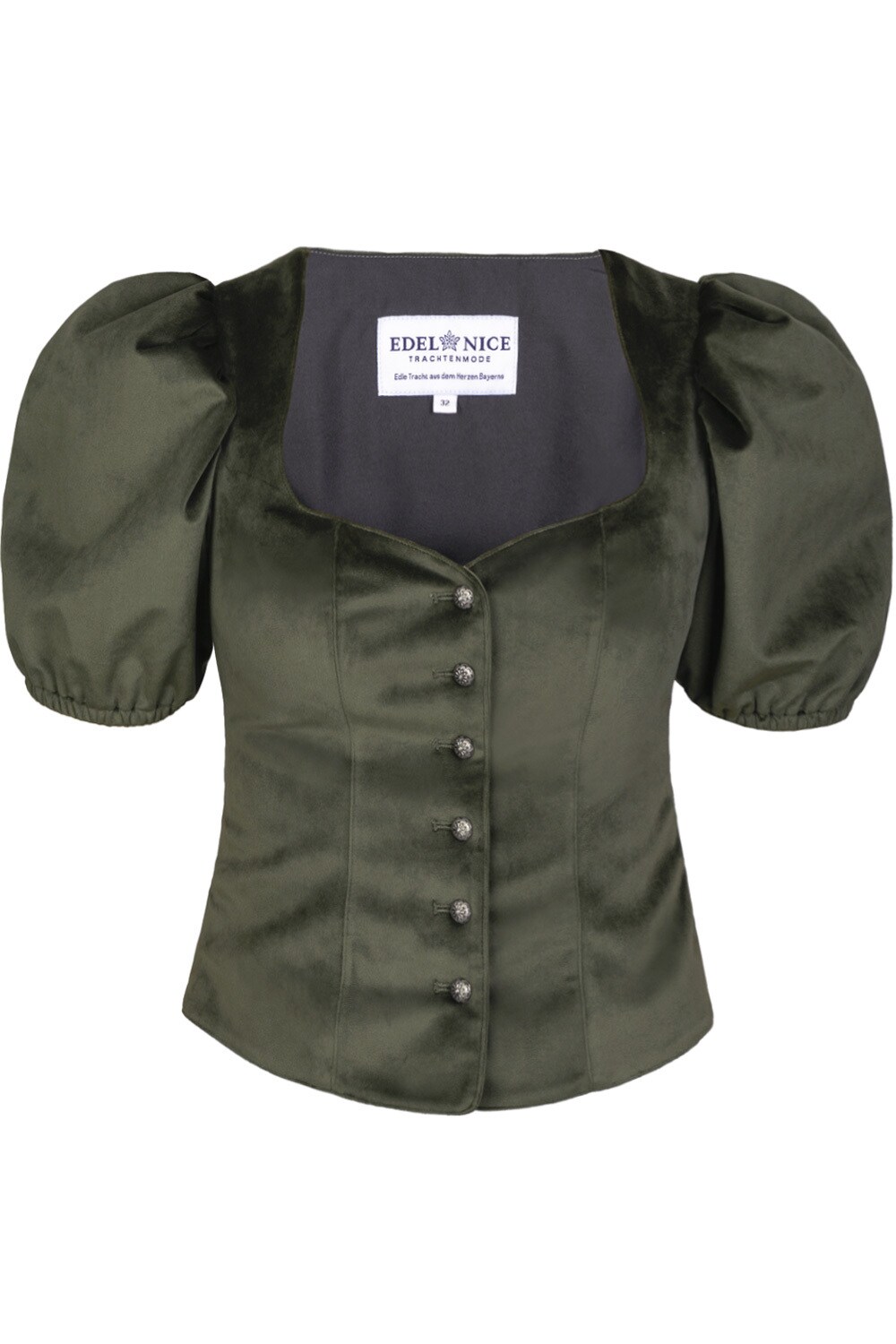 Trachten Mieder Ronja Gr&uuml;n - Bild 1
