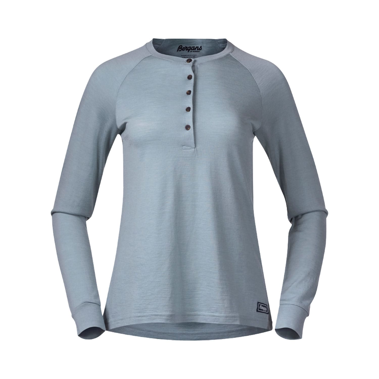 Bergans Lysebu Wool W Henley Frauen Langarm-Shirt - Bild 1