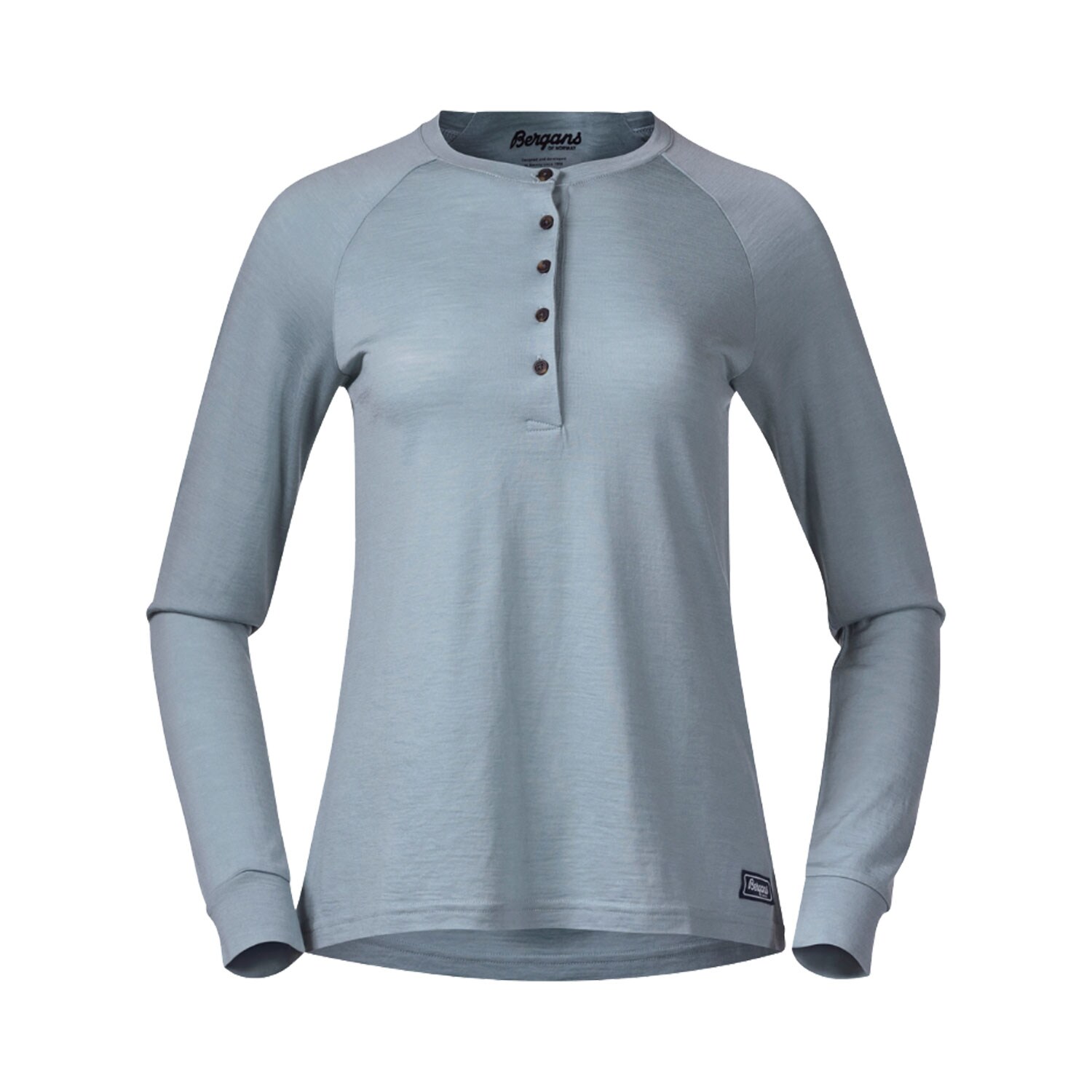 Bergans Lysebu Wool W Henley Frauen Langarm-Shirt - Bild 1