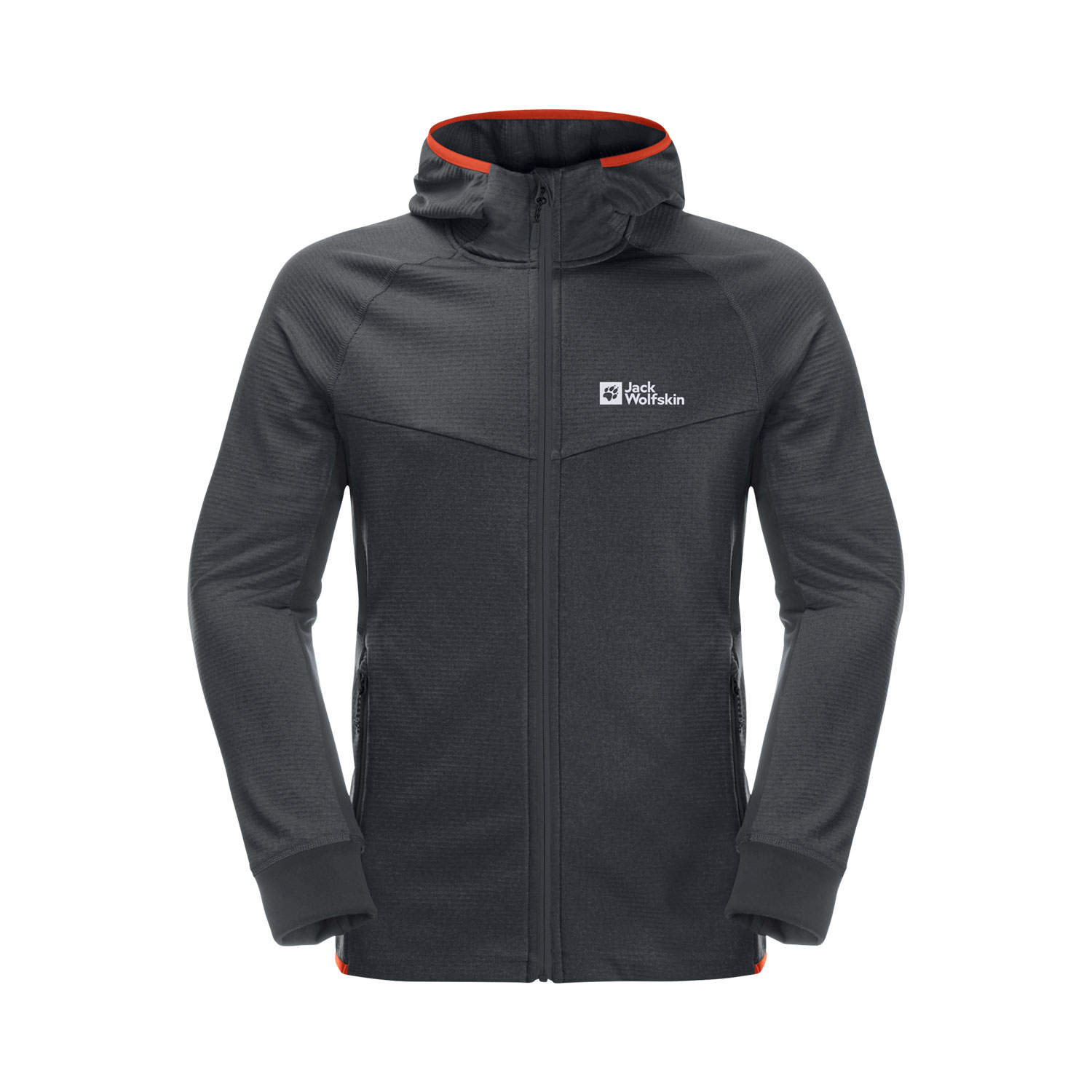 Jack Wolfskin Hydro Grid Hooded FZ Herren Fleecejacke - Bild 1