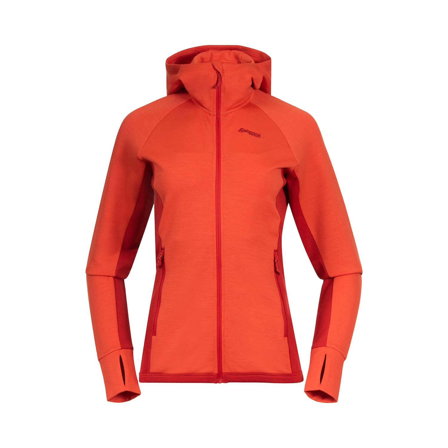 Bergans Cecilie Wool Hood Jacket Damen Outdoorjacke | 07031582359739