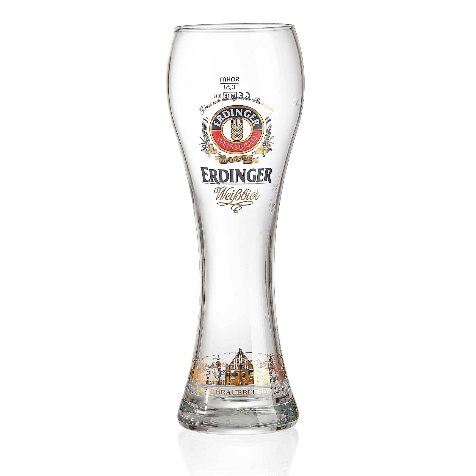 Ritzenhoff & Breker Wei&szlig;bierglas Erdinger 500 ml - Bild 1