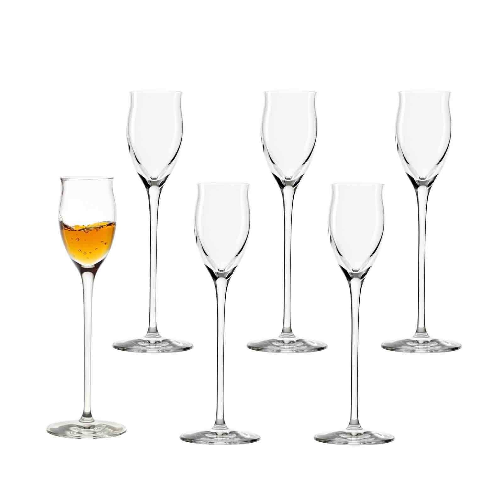 Stölzle Lausitz Edelbrandgläser Quatrophil 65 ml 6er Set