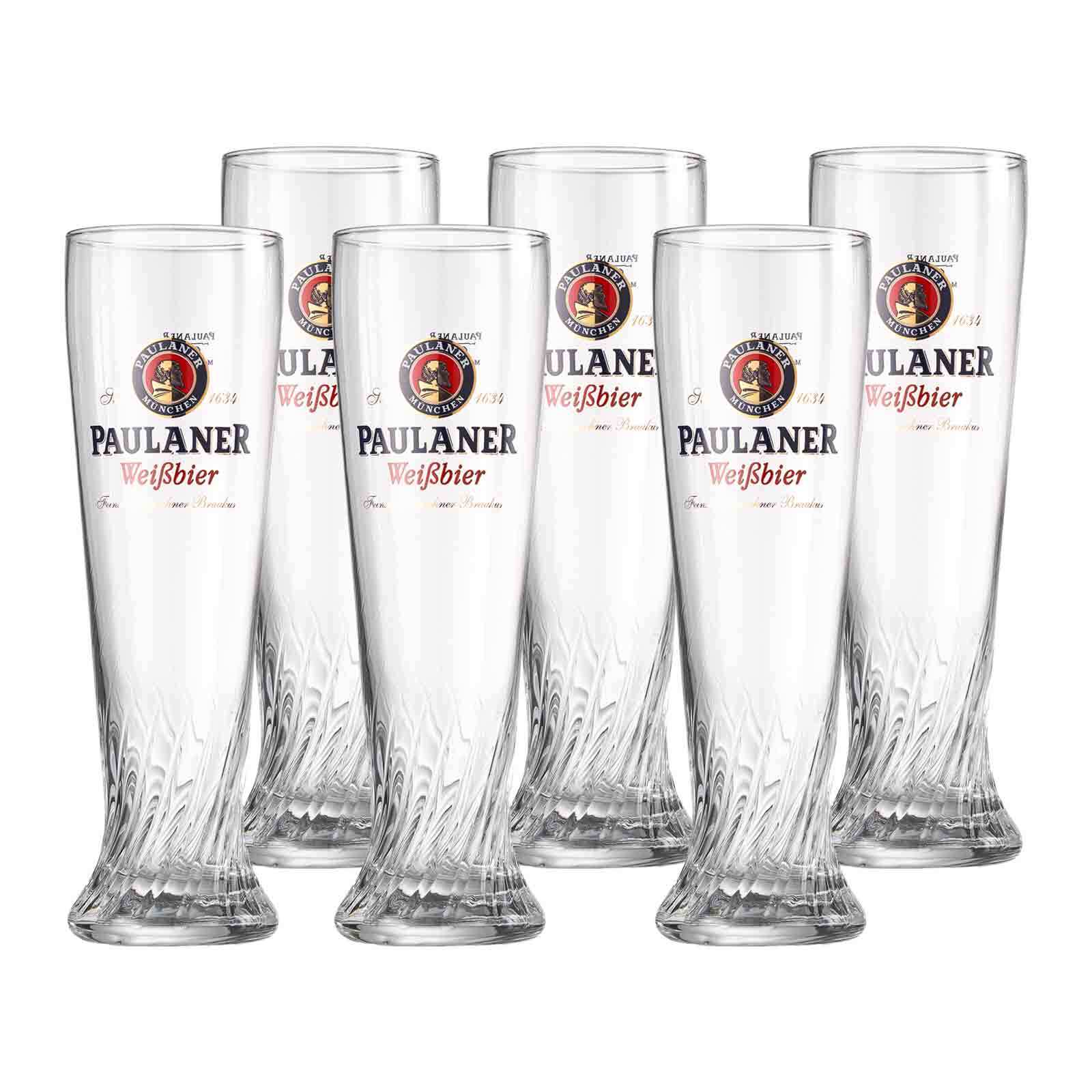 Ritzenhoff & Breker Weizenbiergl&auml;ser Paulaner 500 ml 6er Set - Bild 1
