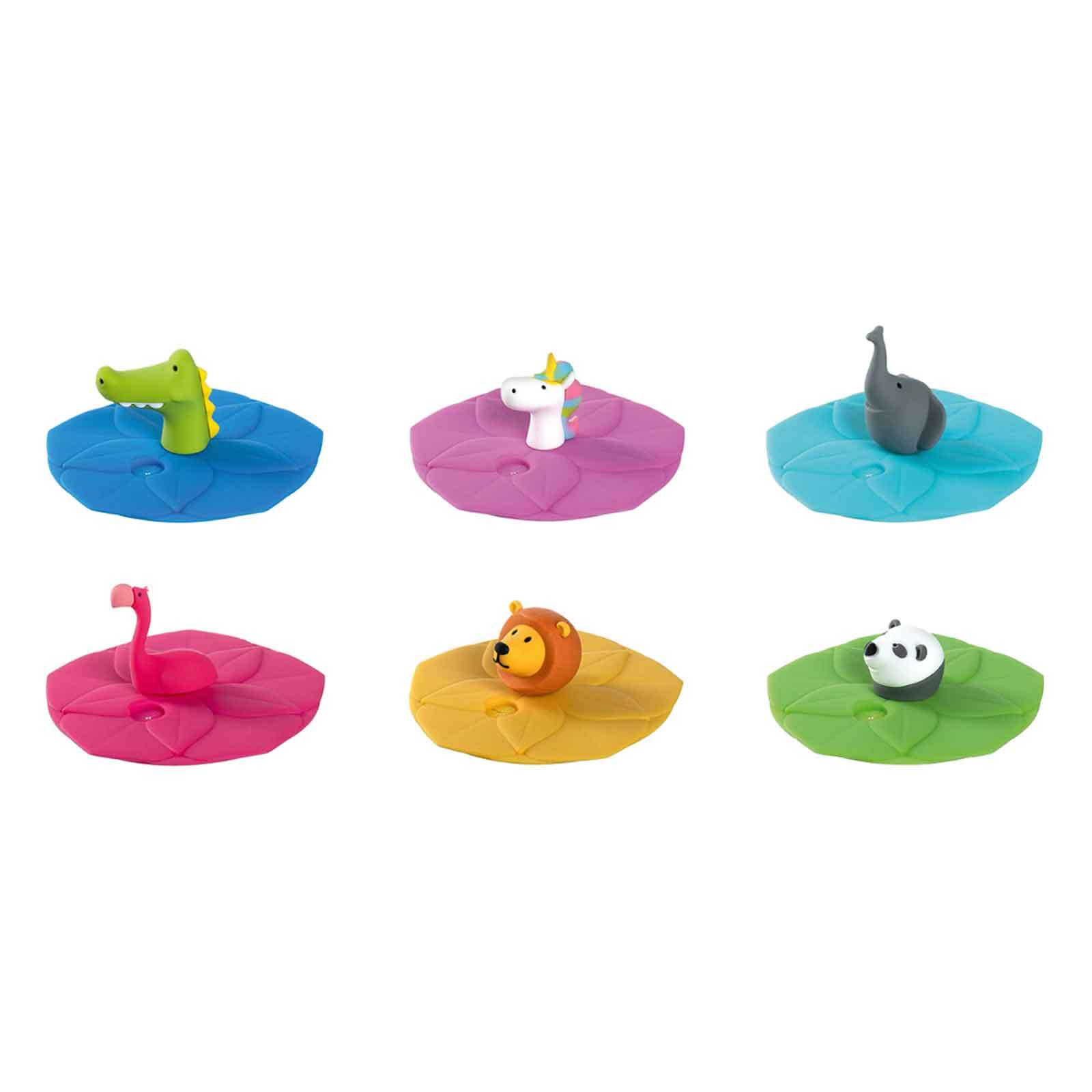 Leonardo Kinderbecher-Deckel Bambini 6er Set - Bild 1