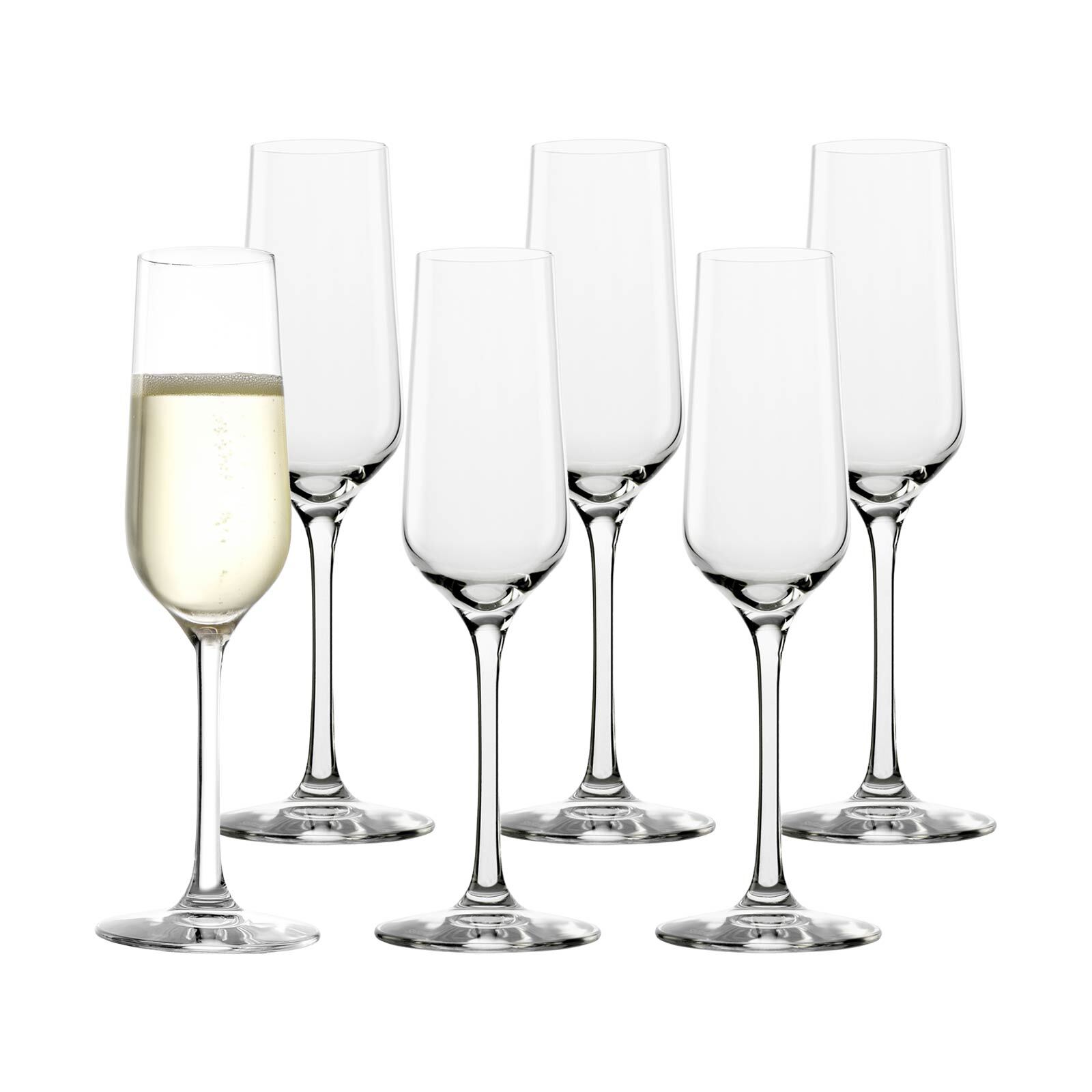 St&ouml;lzle Lausitz Sektgl&auml;ser Revolution 200 ml 6er Set - Bild 1