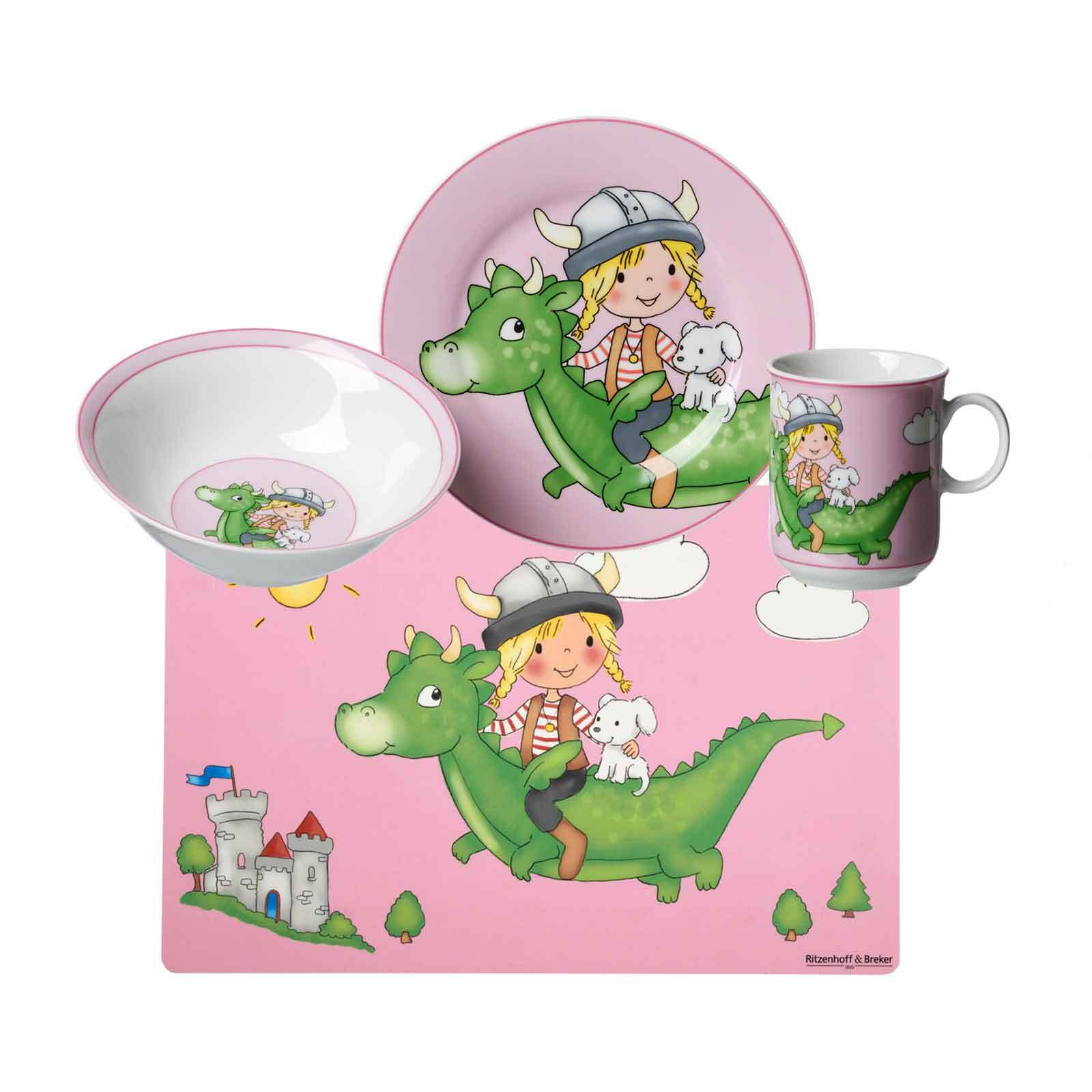 Ritzenhoff & Breker Kinderset Drache 4er Set - Bild 1