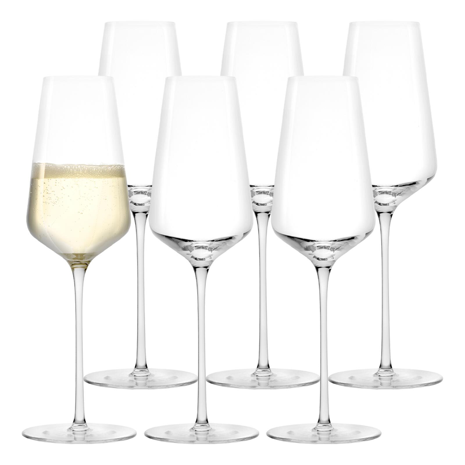 St&ouml;lzle Lausitz Champagnergl&auml;ser Starlight 290 ml 6er Set - Bild 1
