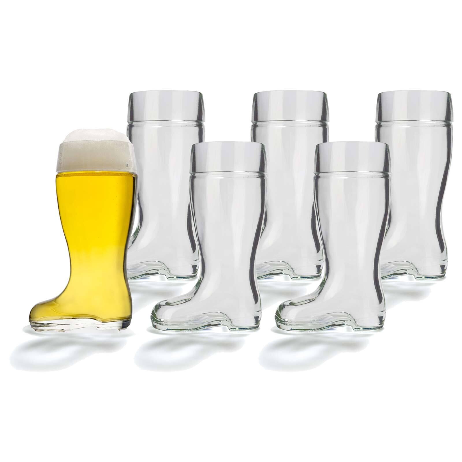 Stölzle Lausitz Biergläser Stiefel 500 ml 6er Set