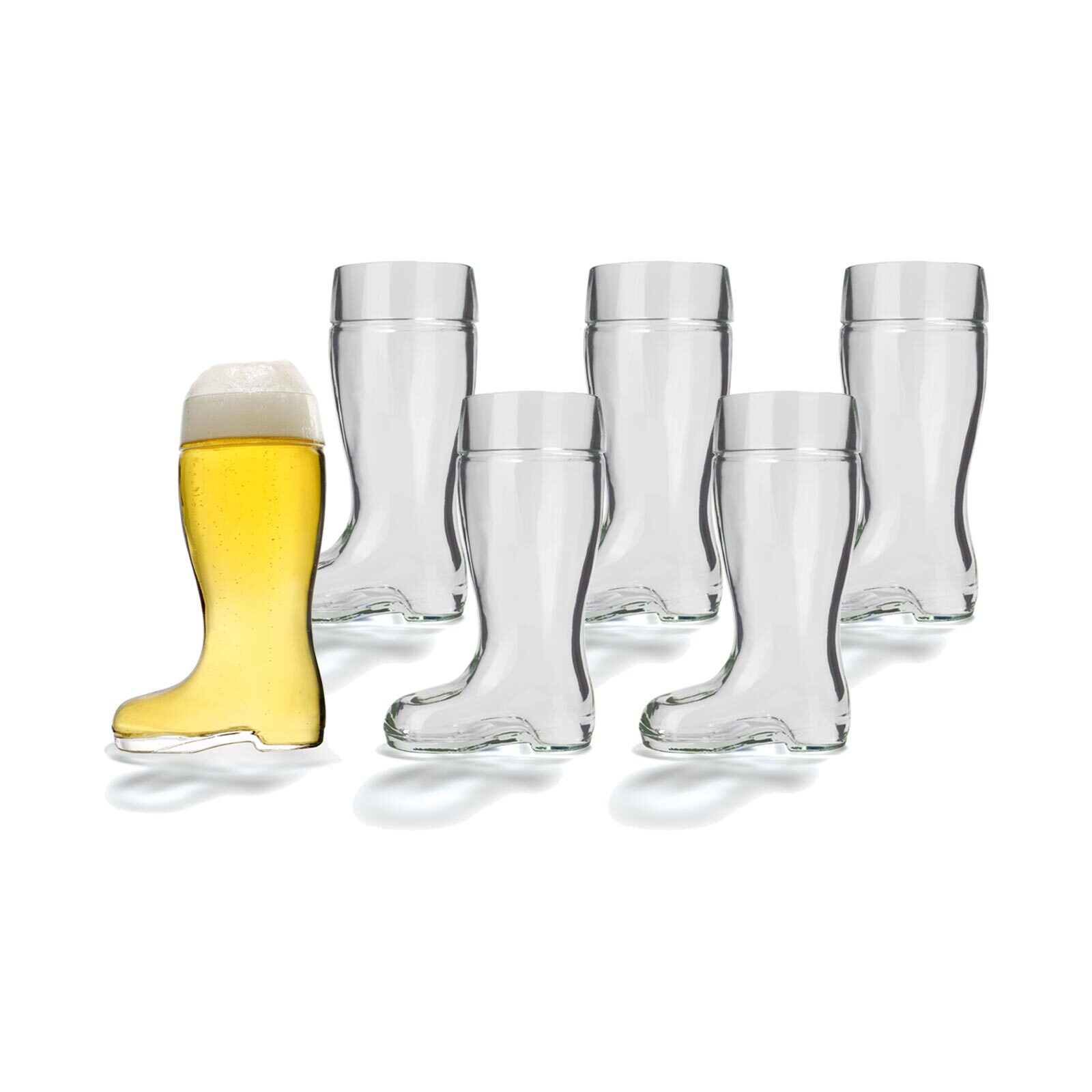 St&ouml;lzle Lausitz Biergl&auml;ser Stiefel 250 ml 6er Set - Bild 1
