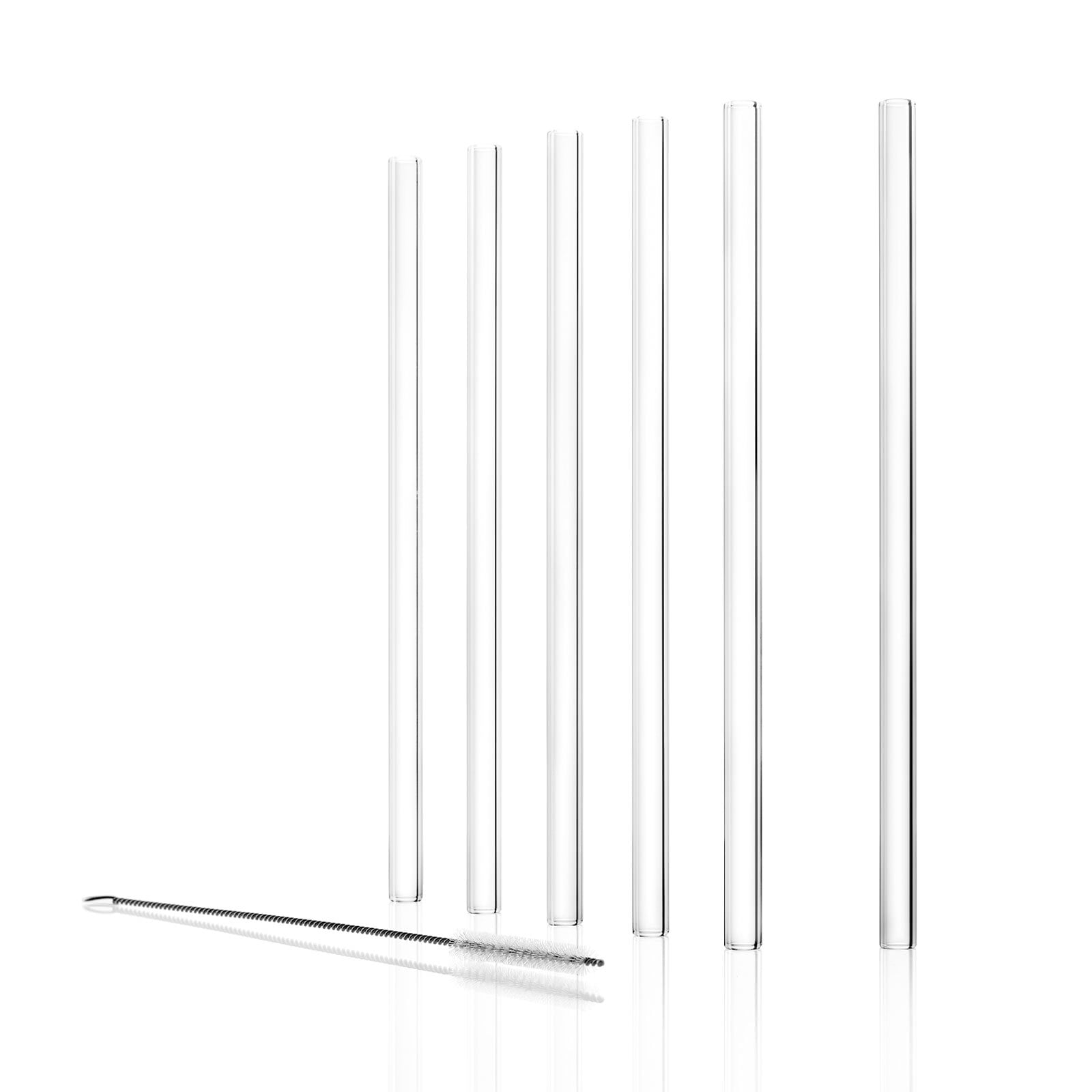 St&ouml;lzle Lausitz Glastrinkhalme Bar 15 cm 7er Set - Bild 1