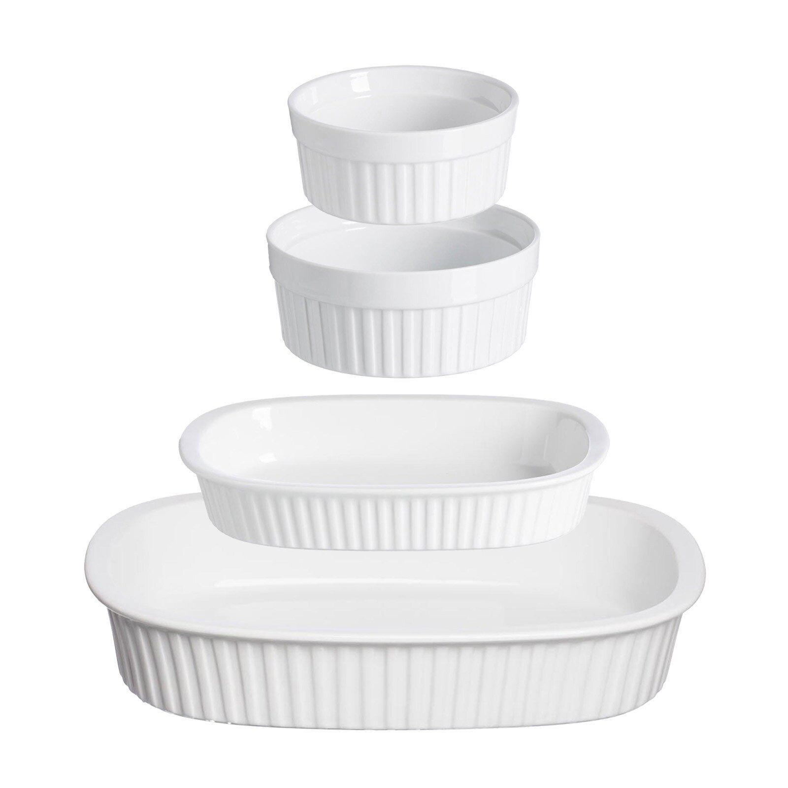 Ritzenhoff & Breker Auflaufformen Bianco 4er Set - Bild 1