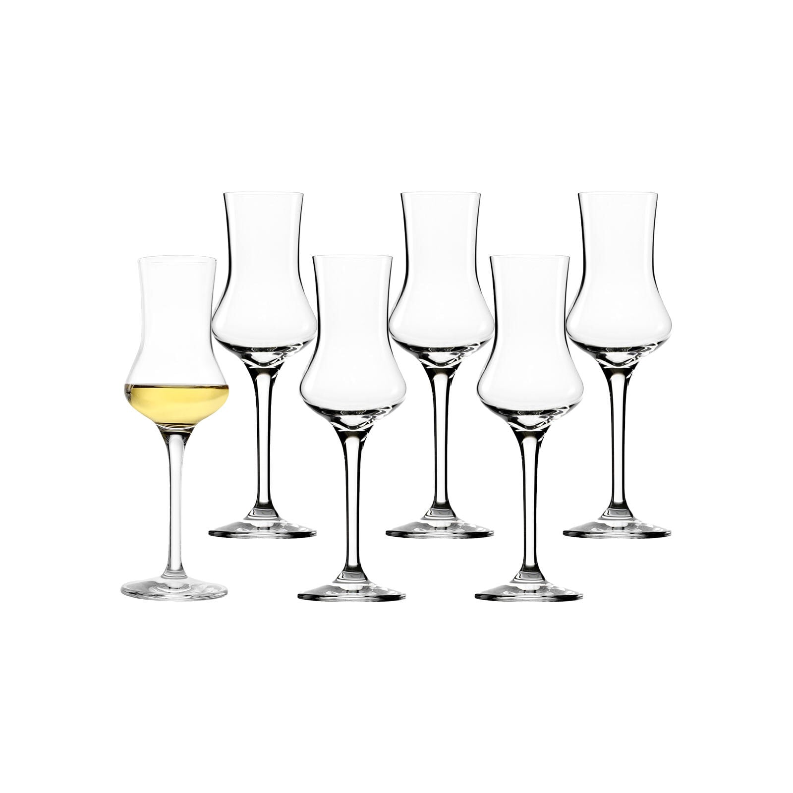 St&ouml;lzle Lausitz Destillatgl&auml;ser Grappa 90 ml 6er Set - Bild 1