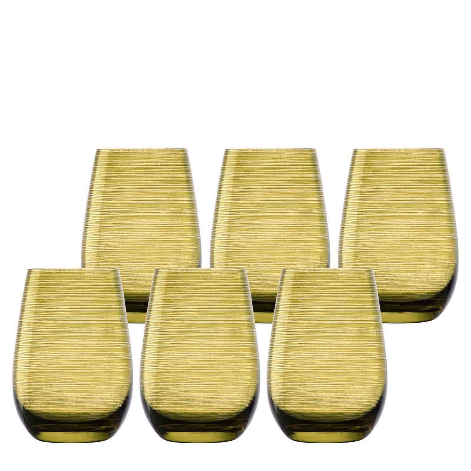 St&ouml;lzle Lausitz Becher Twister 465 ml 6er Set - Bild 1