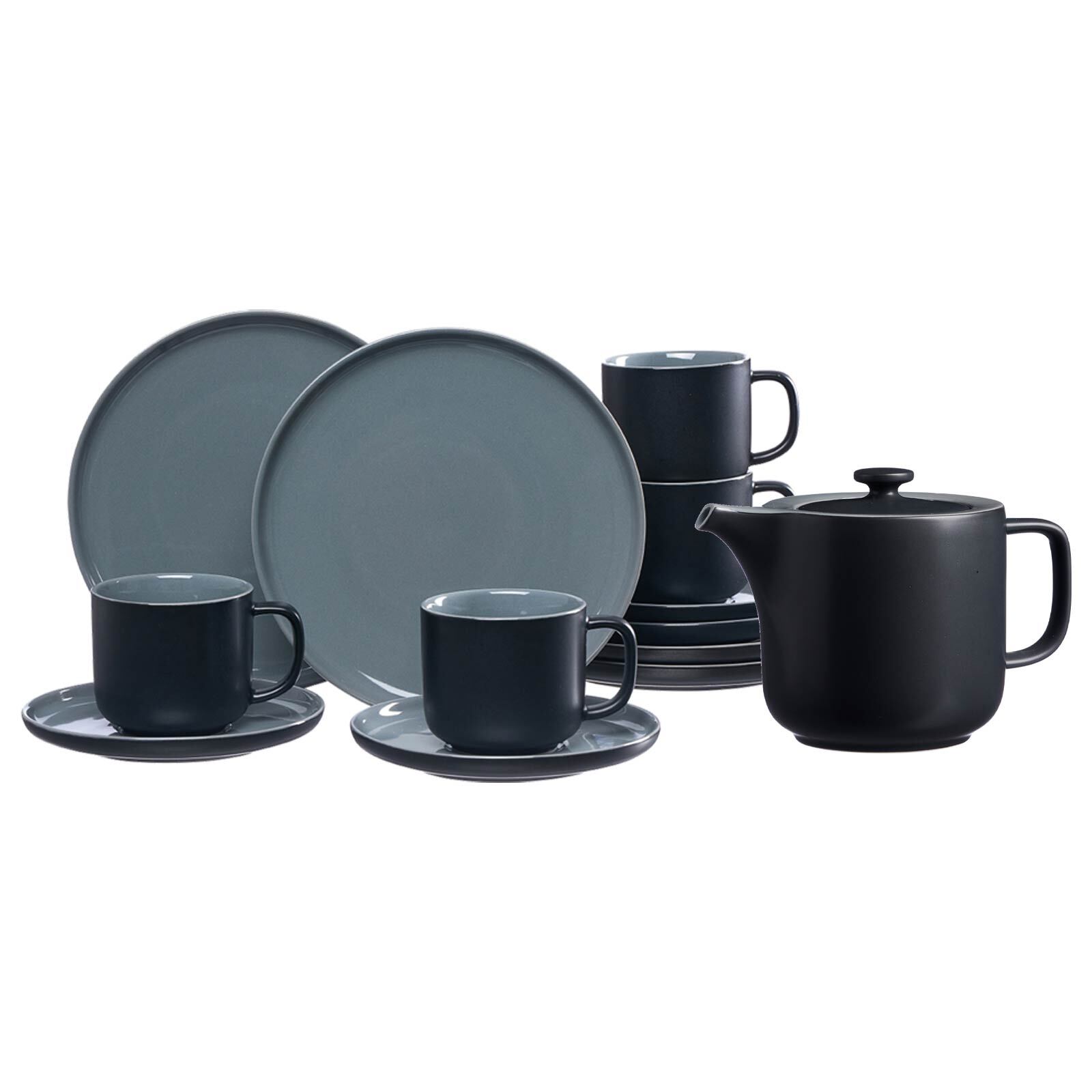 Ritzenhoff & Breker Kaffeeservice mit Kanne Jasper 13er Set - Bild 1