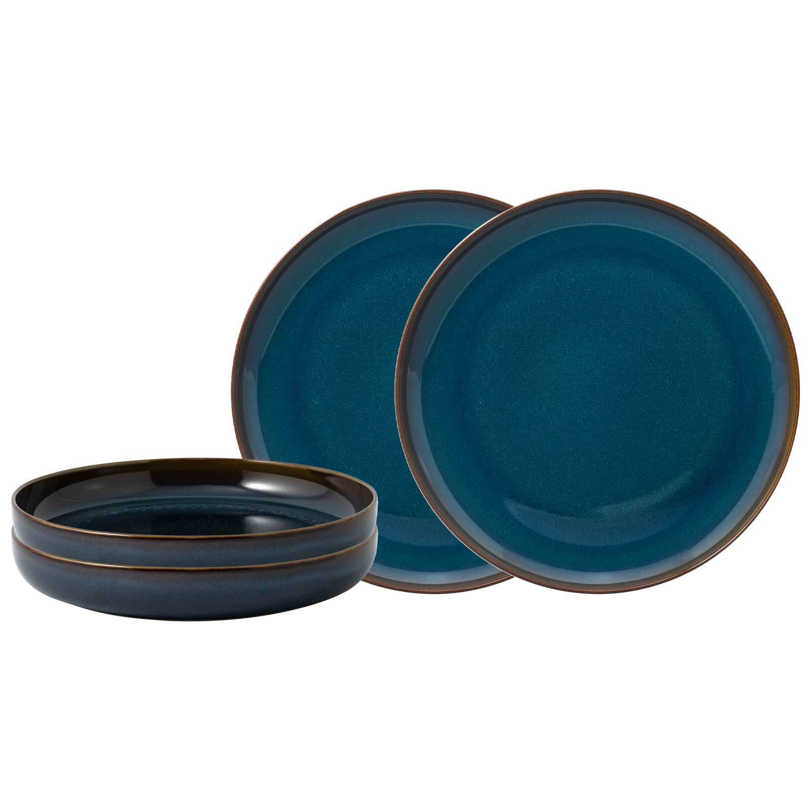 like. by Villeroy & Boch Tafel-Set Crafted Denim 4er Set - Bild 1