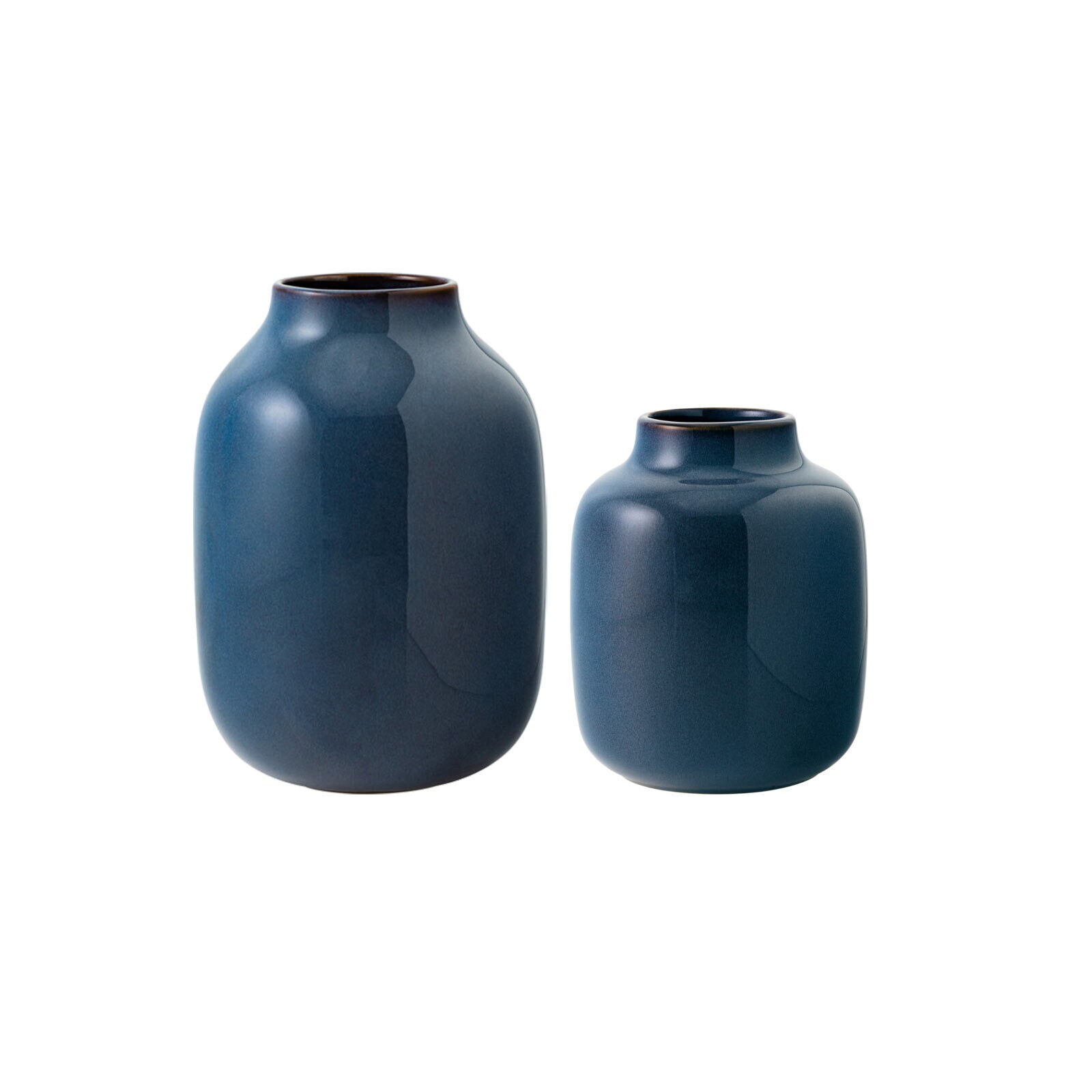 like. by Villeroy & Boch Vasen Lave Home Shoulder 15,5 cm + 22 cm 2er Set
