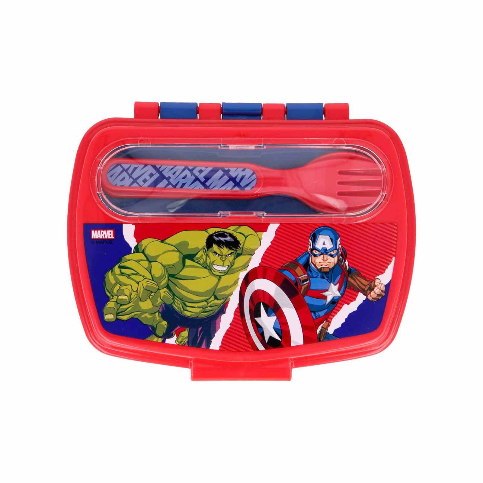Stor Lunchset Avengers Comic Heroes 3er Set - Bild 1