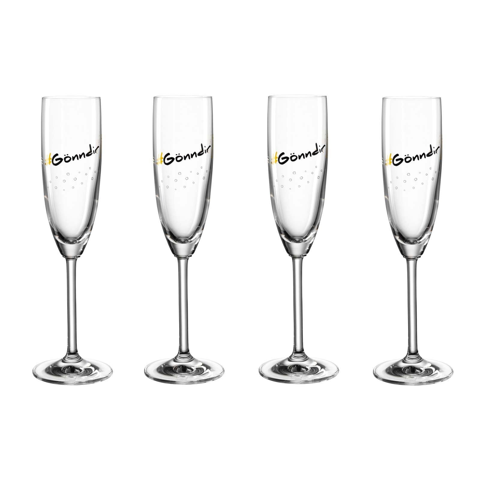 Leonardo Sektgl&auml;ser Presente 200 ml 4er Set - Bild 1