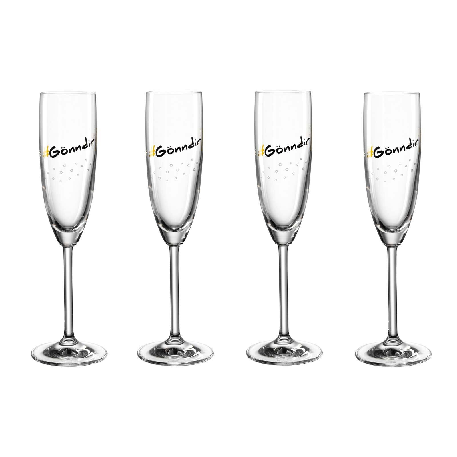 Leonardo Sektgläser Presente 200 ml 4er Set | 04045037445161