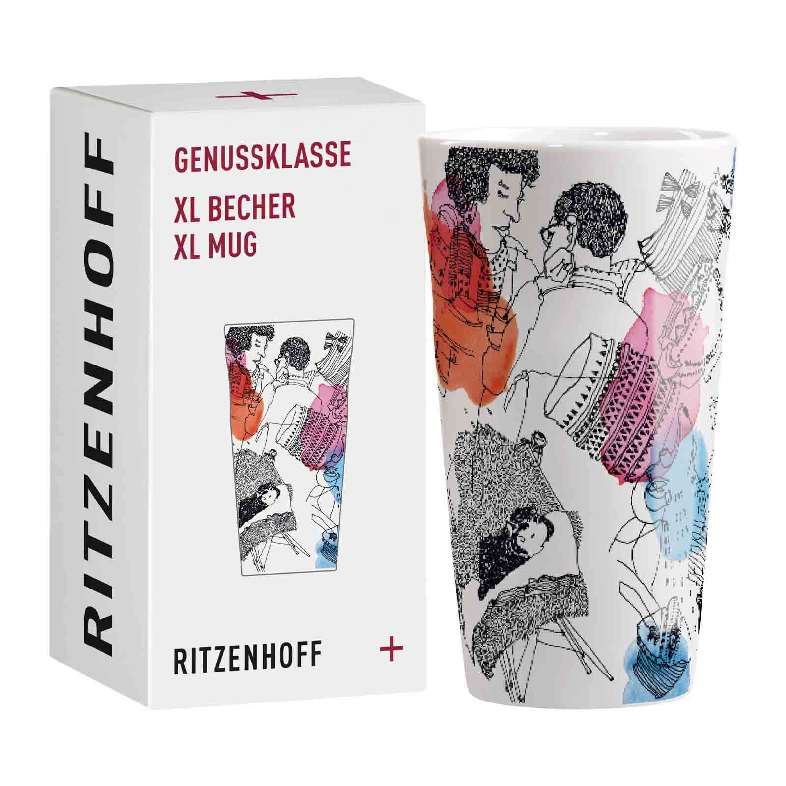 Ritzenhoff Kaffeebecher XL Genussklasse 525 ml - Bild 1