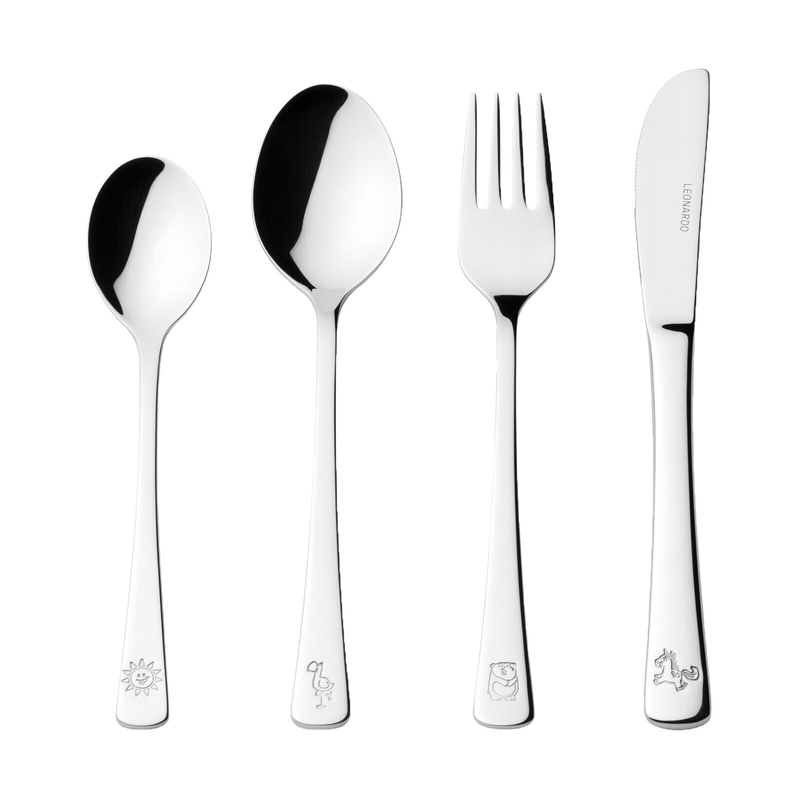 Leonardo Kinderbesteck Bambini 4er Set - Bild 1
