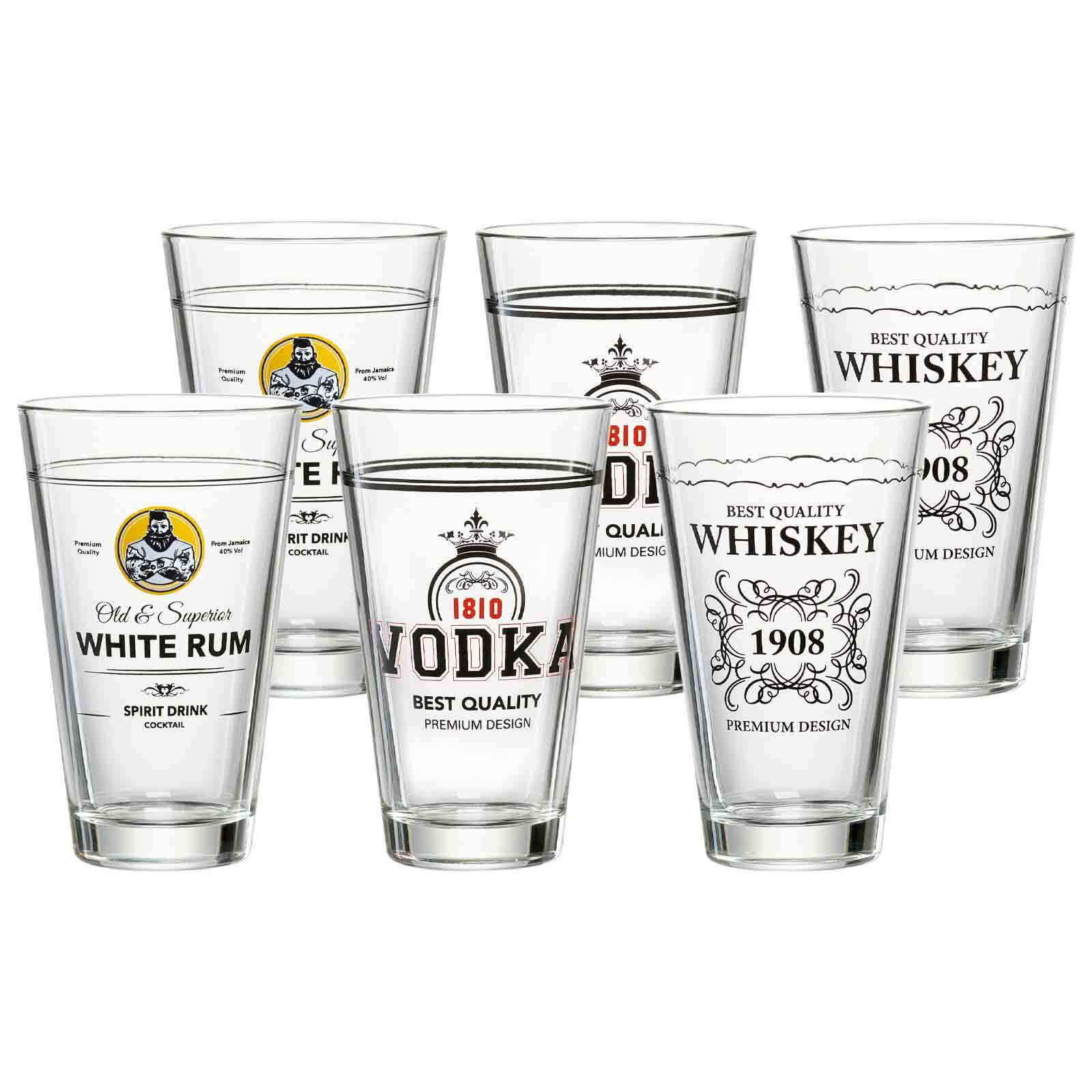 Lot De 4 Chopes à Bière Ritzenhoff & Breker Luis – 500 Ml, En Verre, Lavables Au Lave-vaisselle