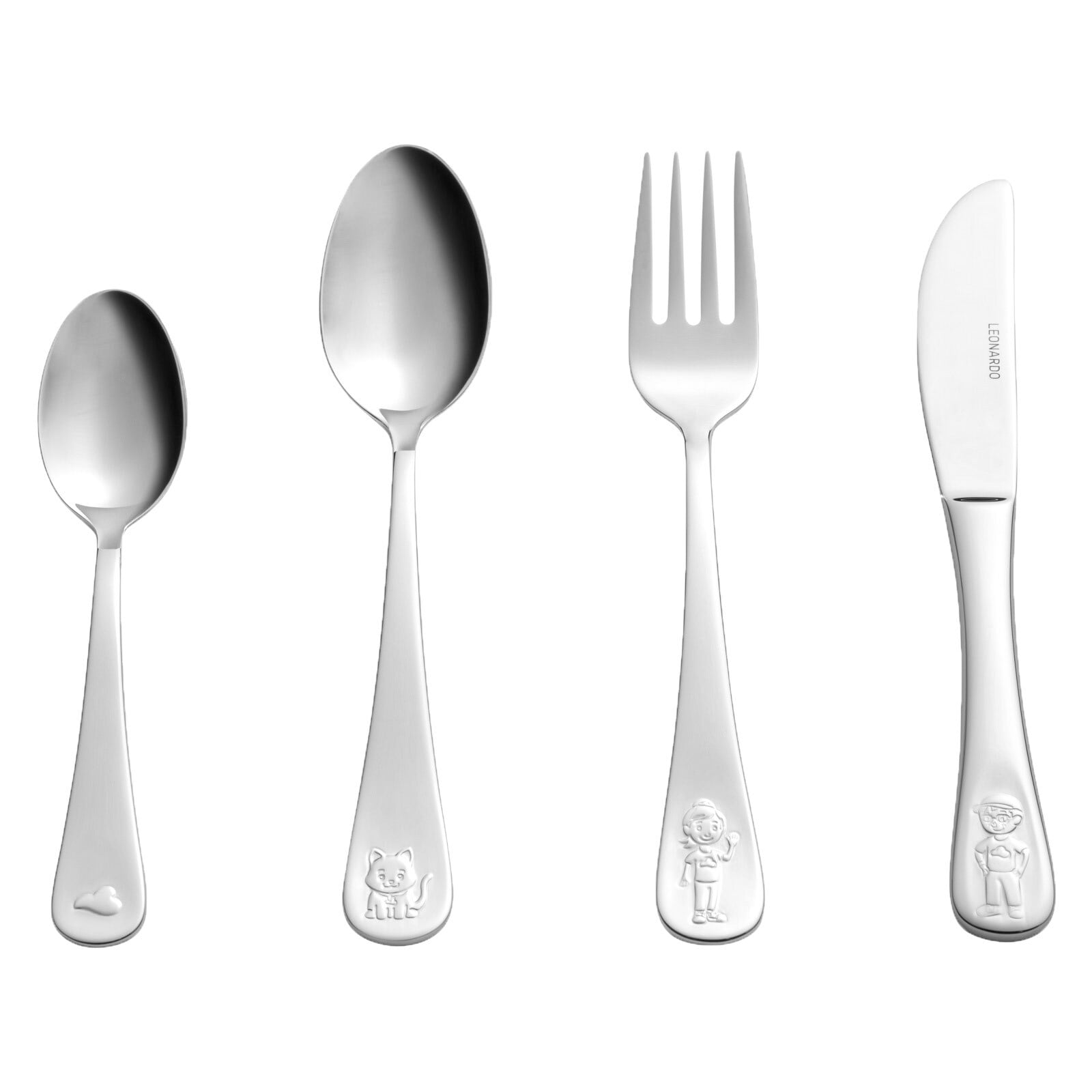 Leonardo Kinderbesteck Bambini Avventura 4er Set - Bild 1